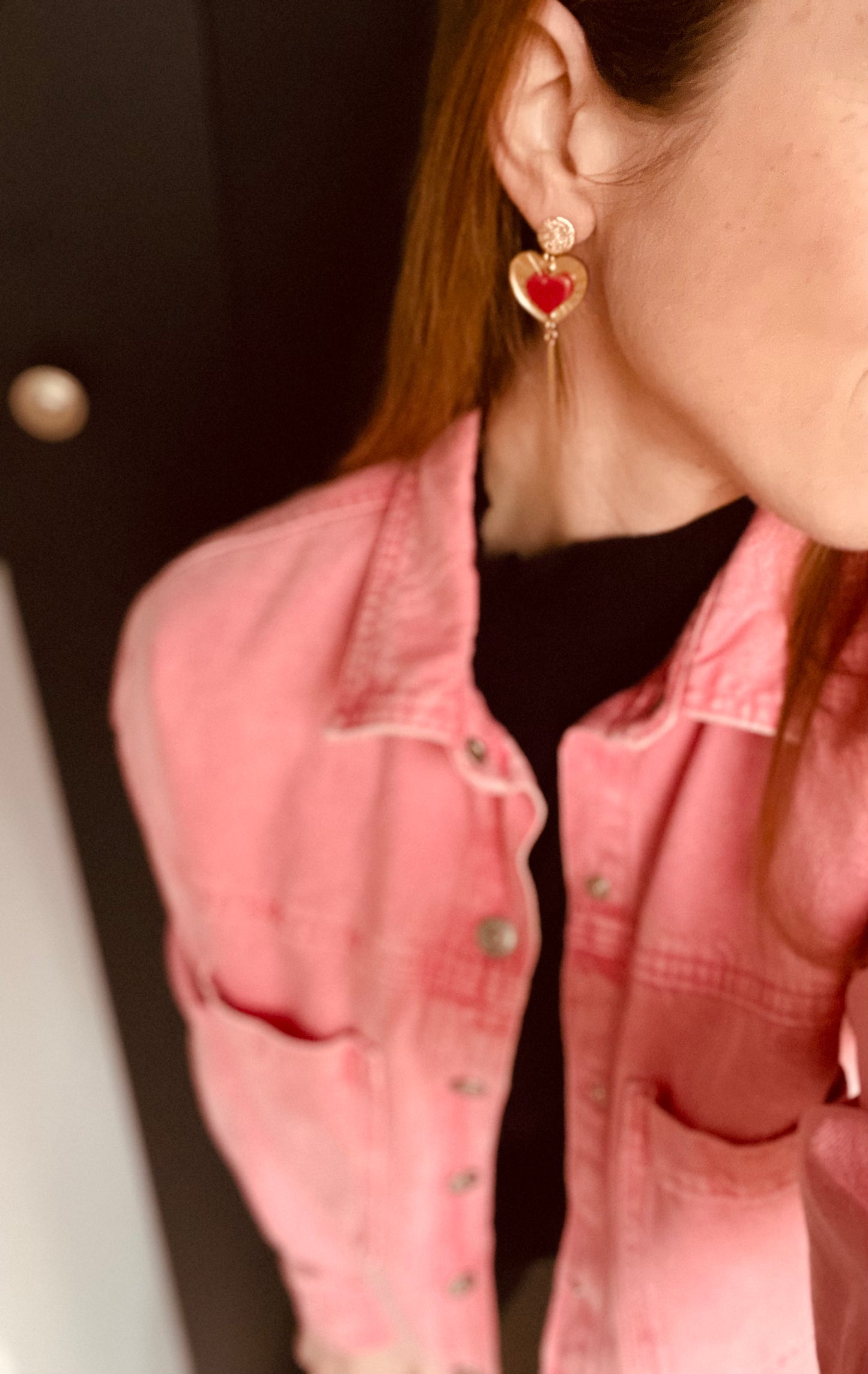 Boucles d'oreille HEART OF GLASS