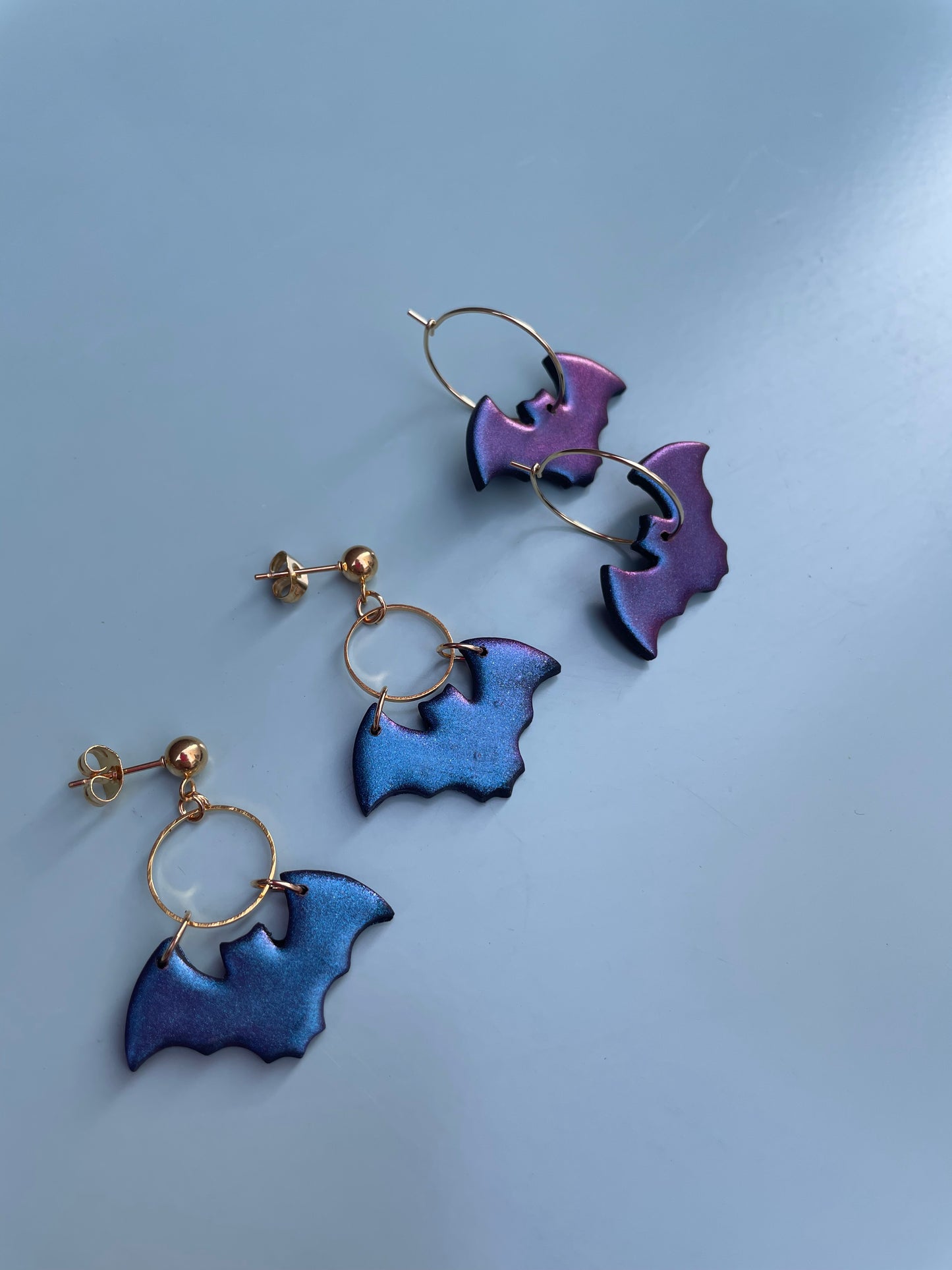 Boucles d’oreille Batgirl