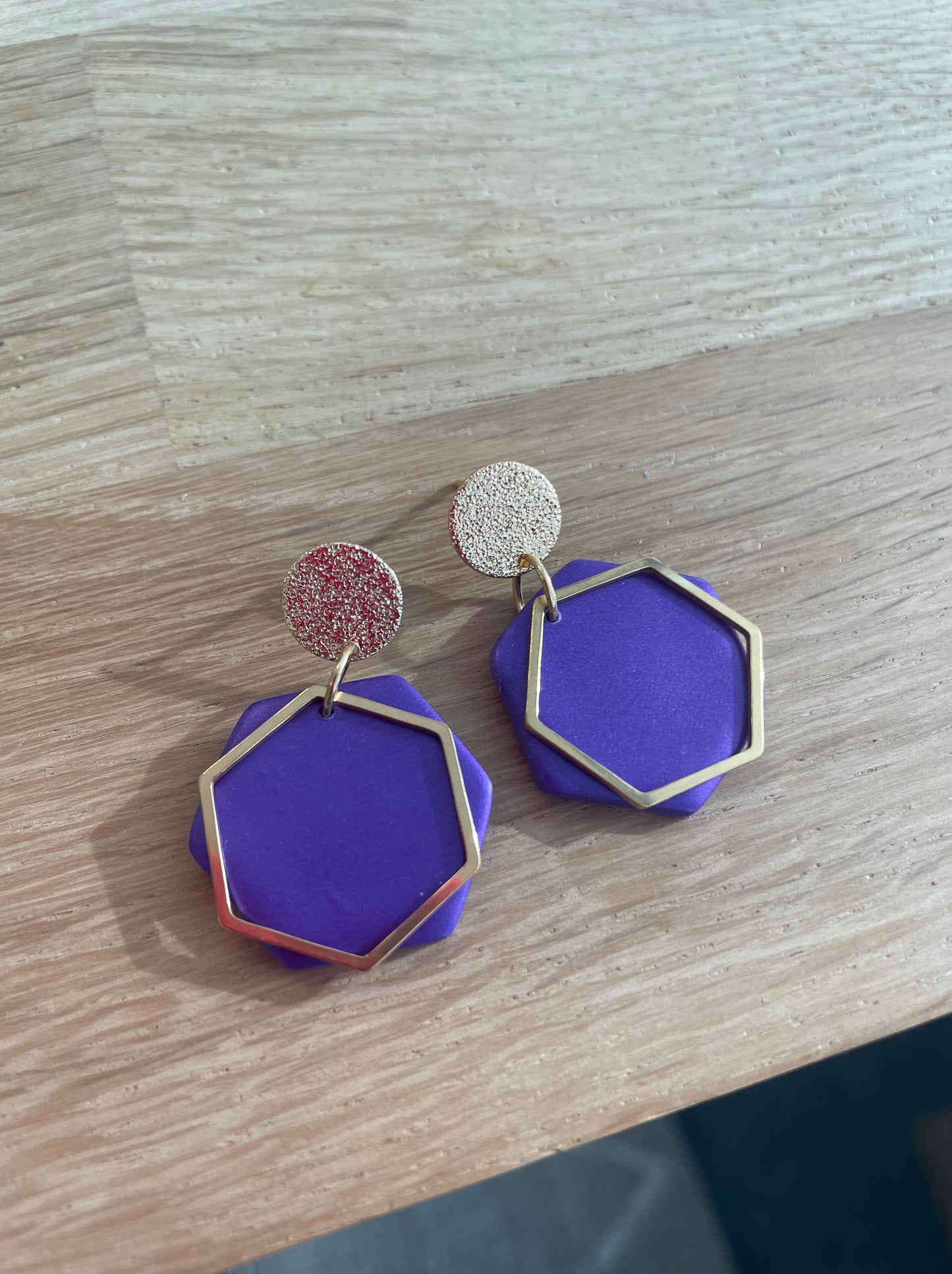 Boucles d'oreille TIME SQUARE