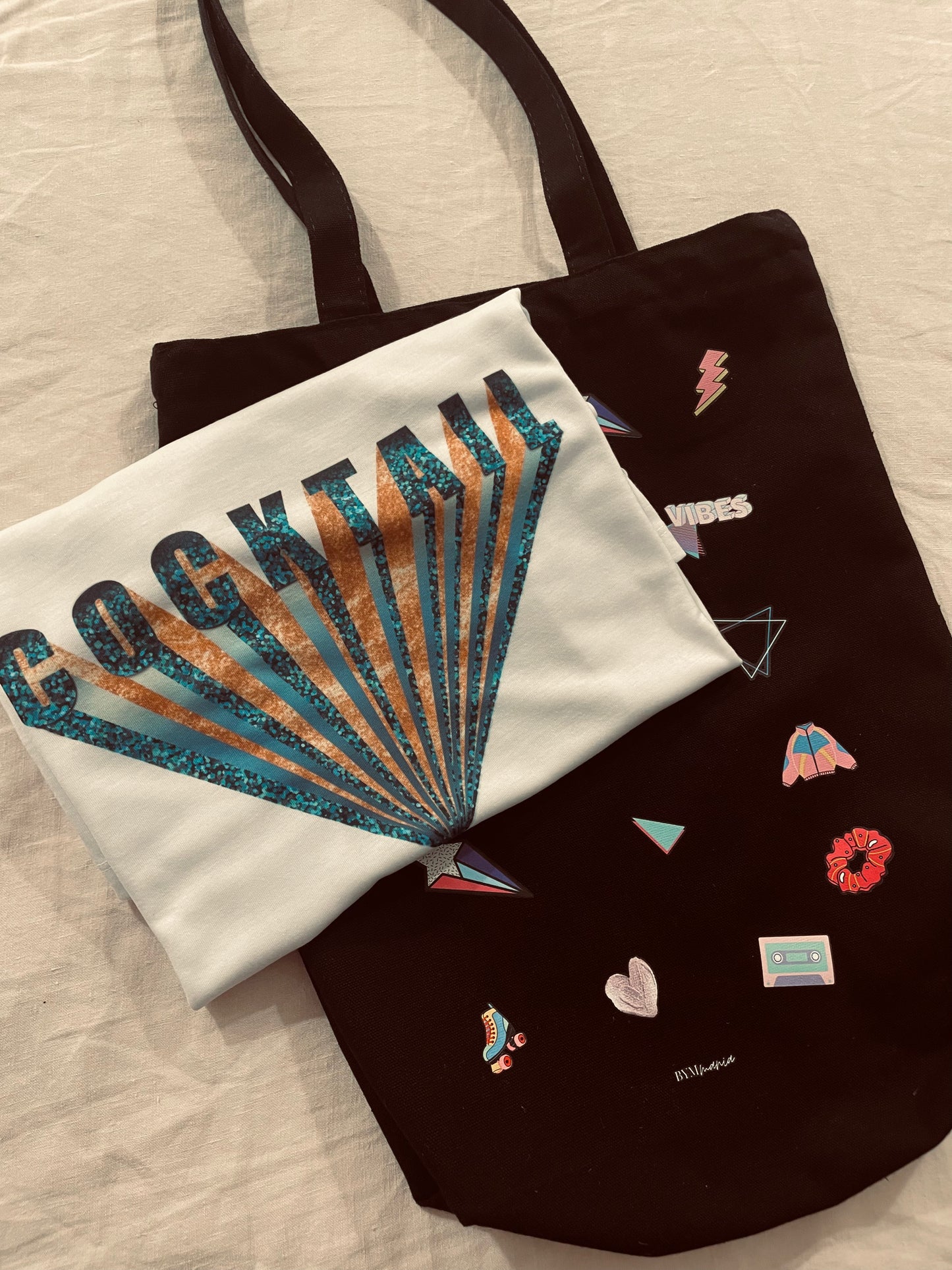 Pack Tot bag Vibes et Tshirt Cocktail