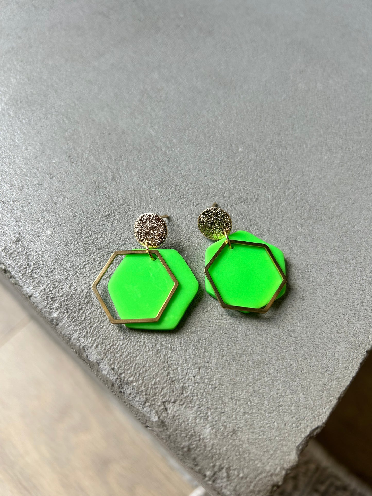 Boucles d'oreille TIME SQUARE