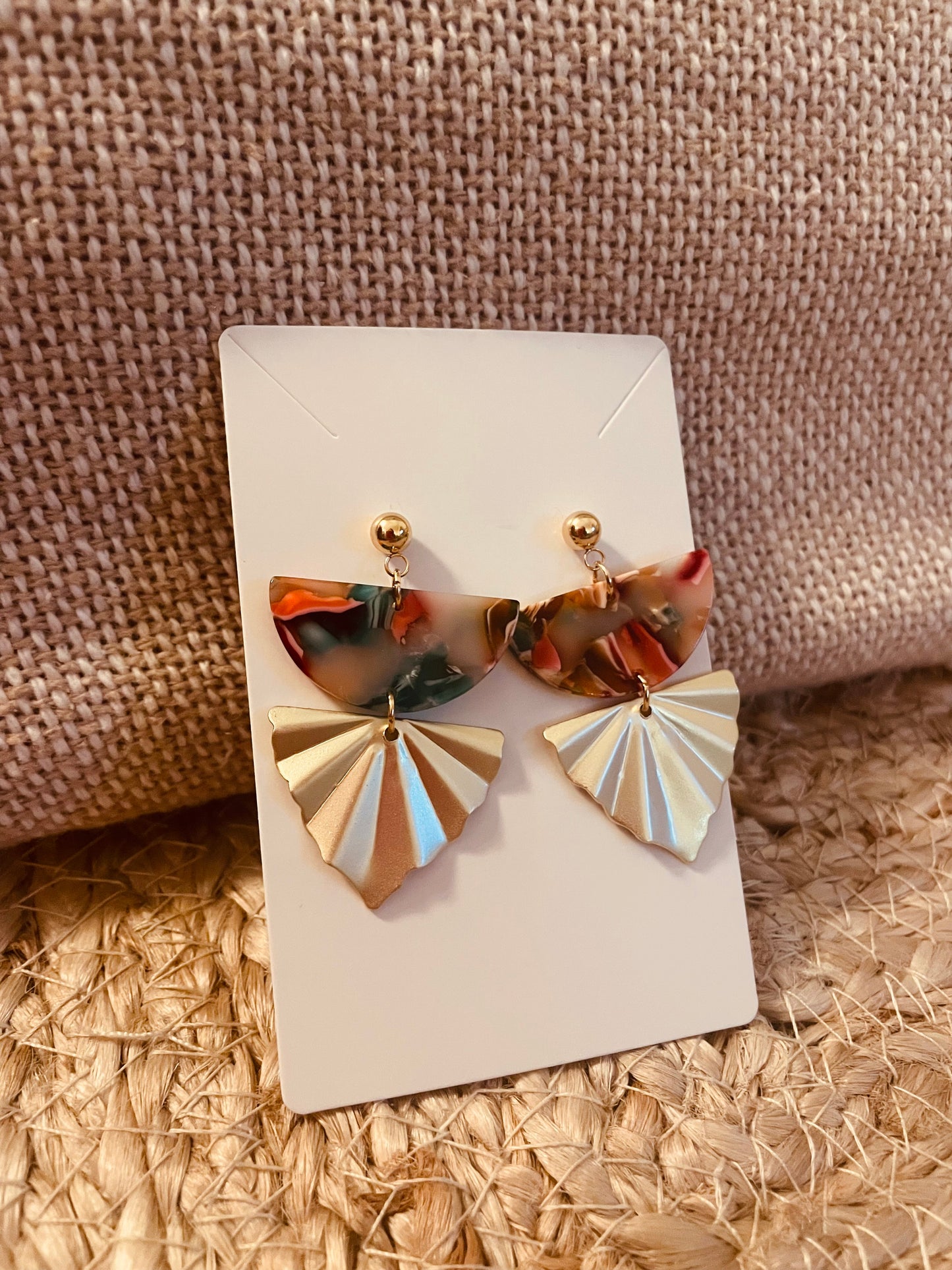 Boucles d'oreille Charlie