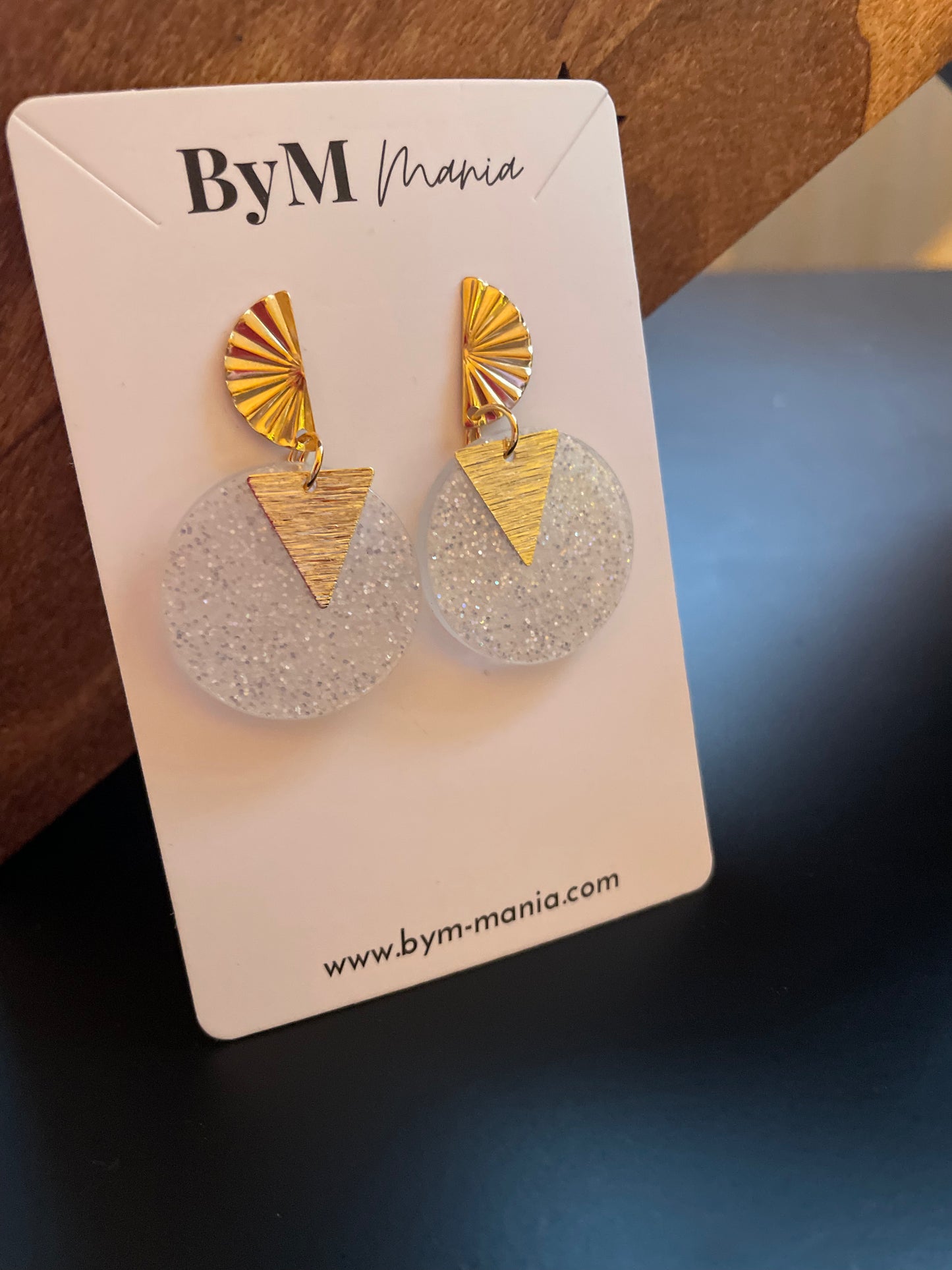 Boucles d’oreille LILI (argent et gold)