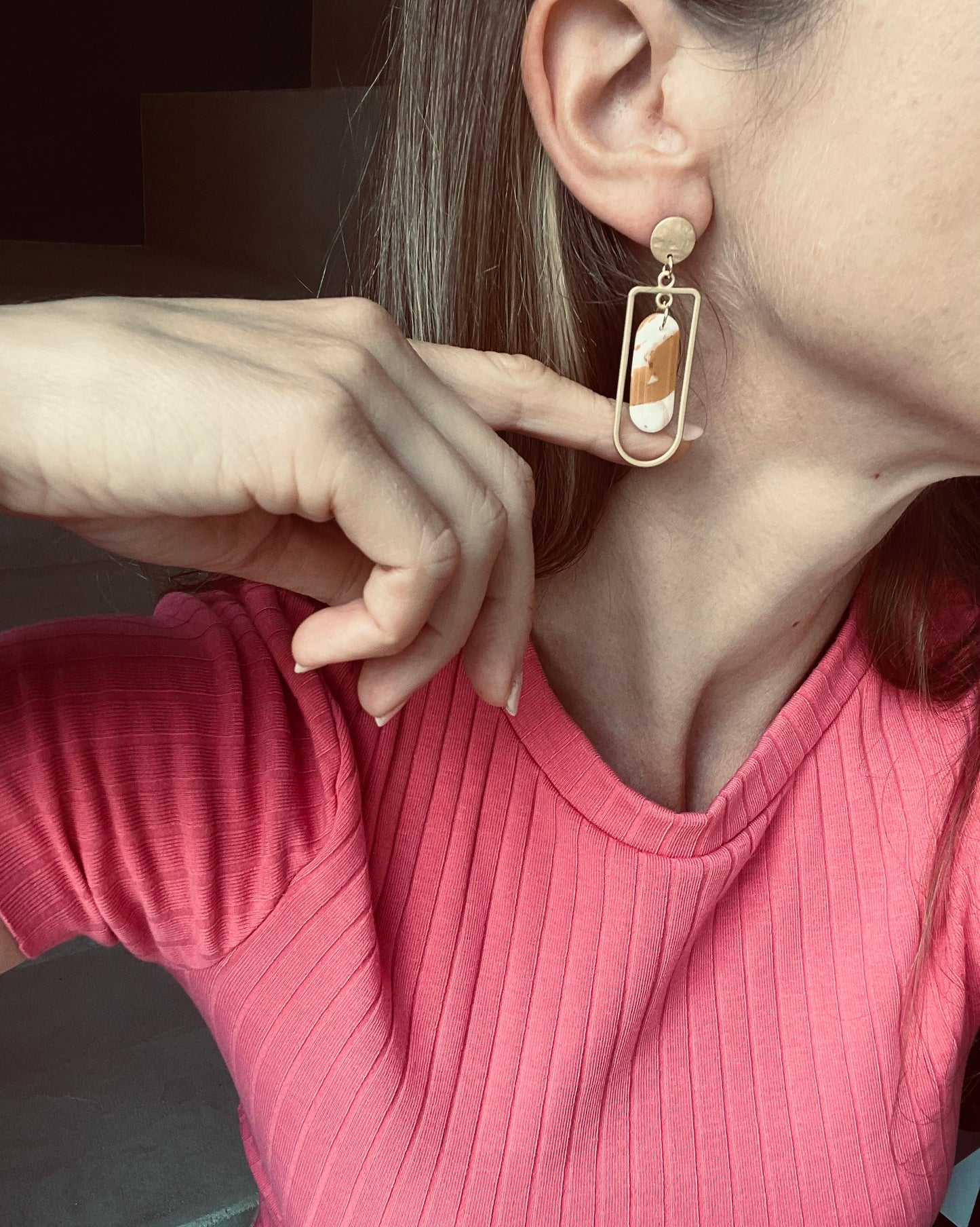 Boucles d'oreille Fox