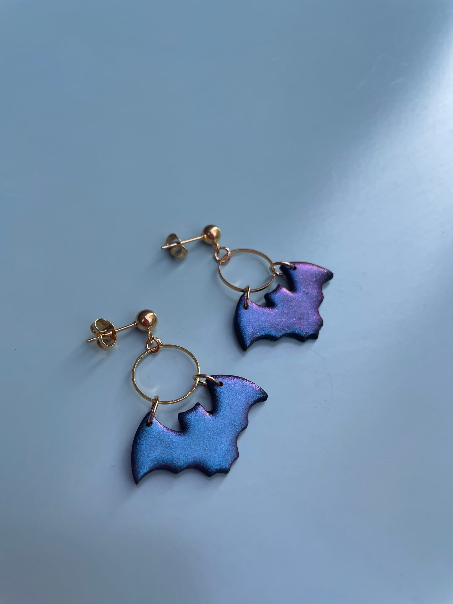 Boucles d’oreille Batgirl