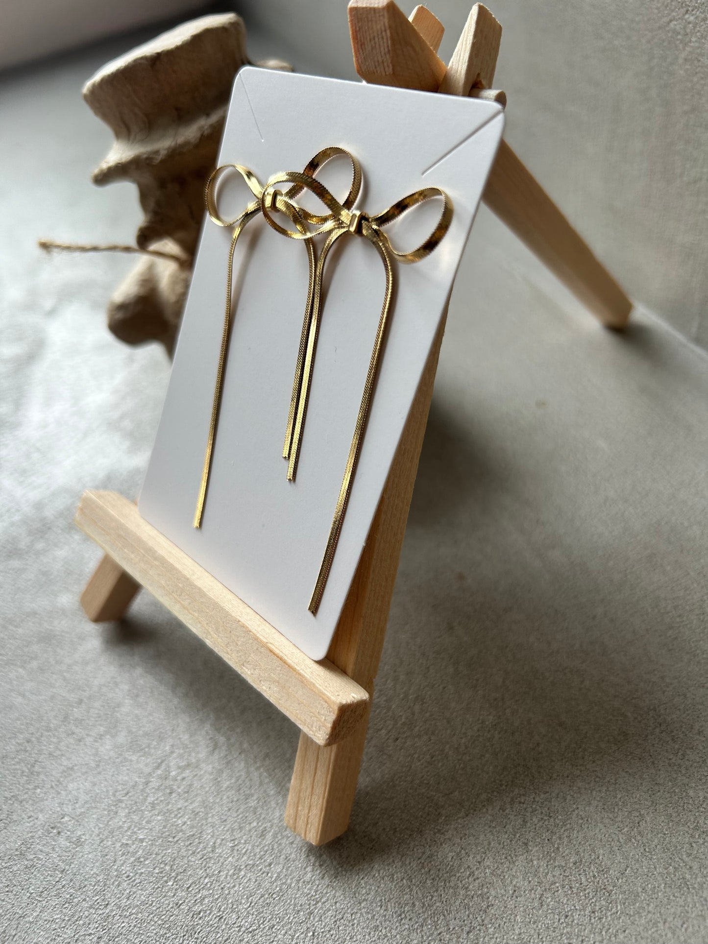 Boucles d’oreille , RUBAN