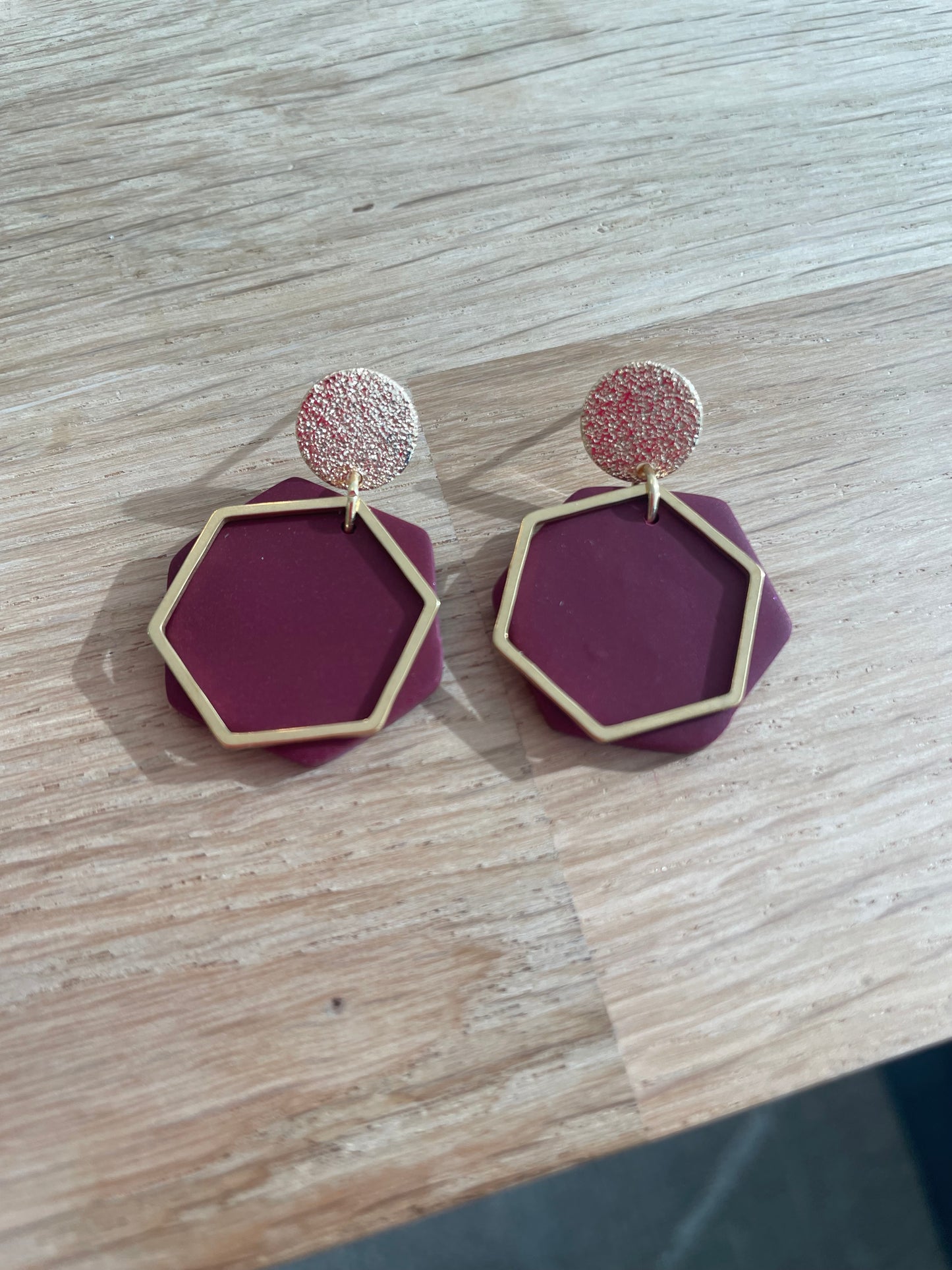 Boucles d'oreille TIME SQUARE