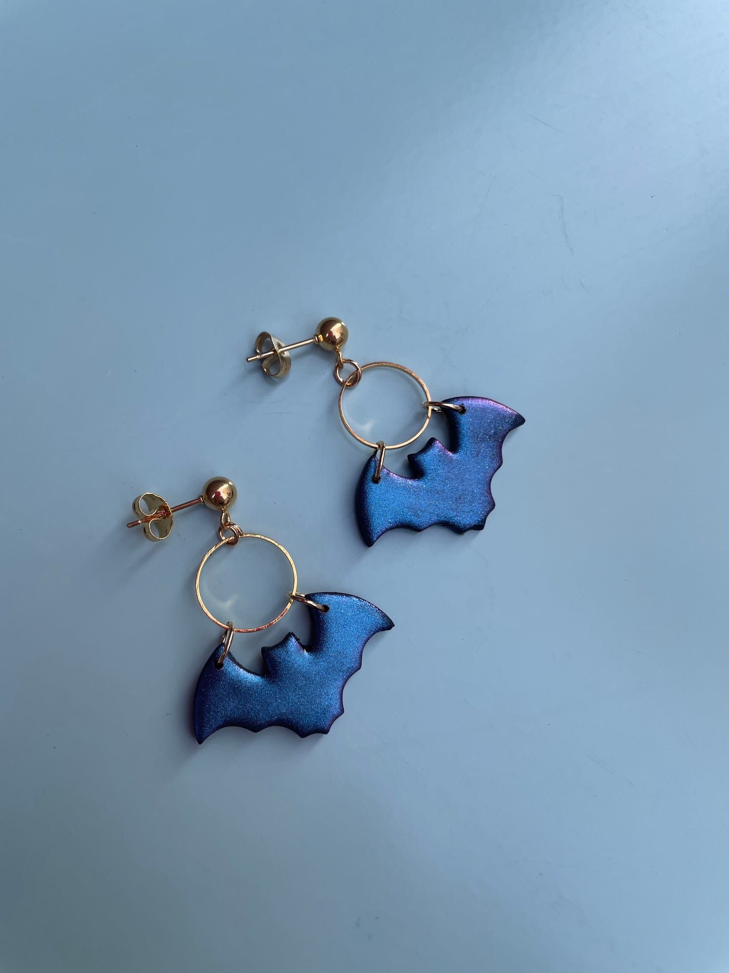 Boucles d’oreille Batgirl