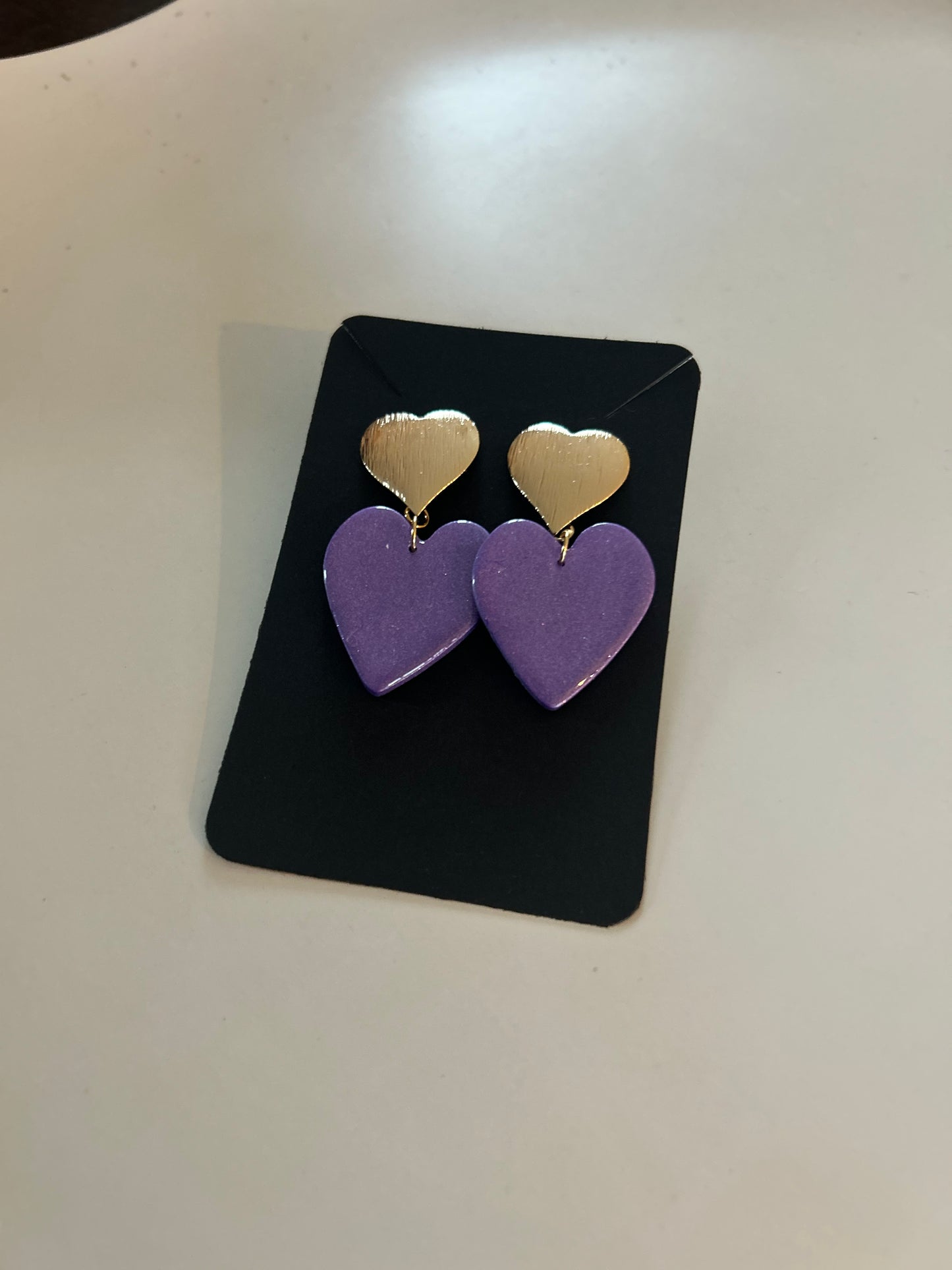 Boucles d’oreilles PURPLE MANIA