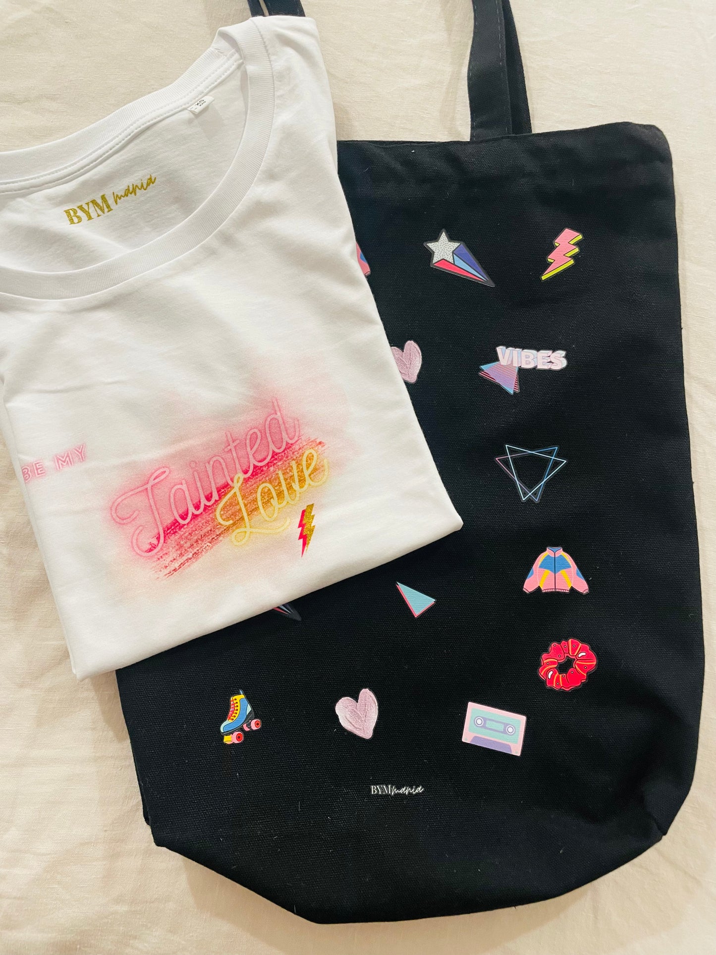 Pack Tot bag Vibes et Tshirt Tainted Love