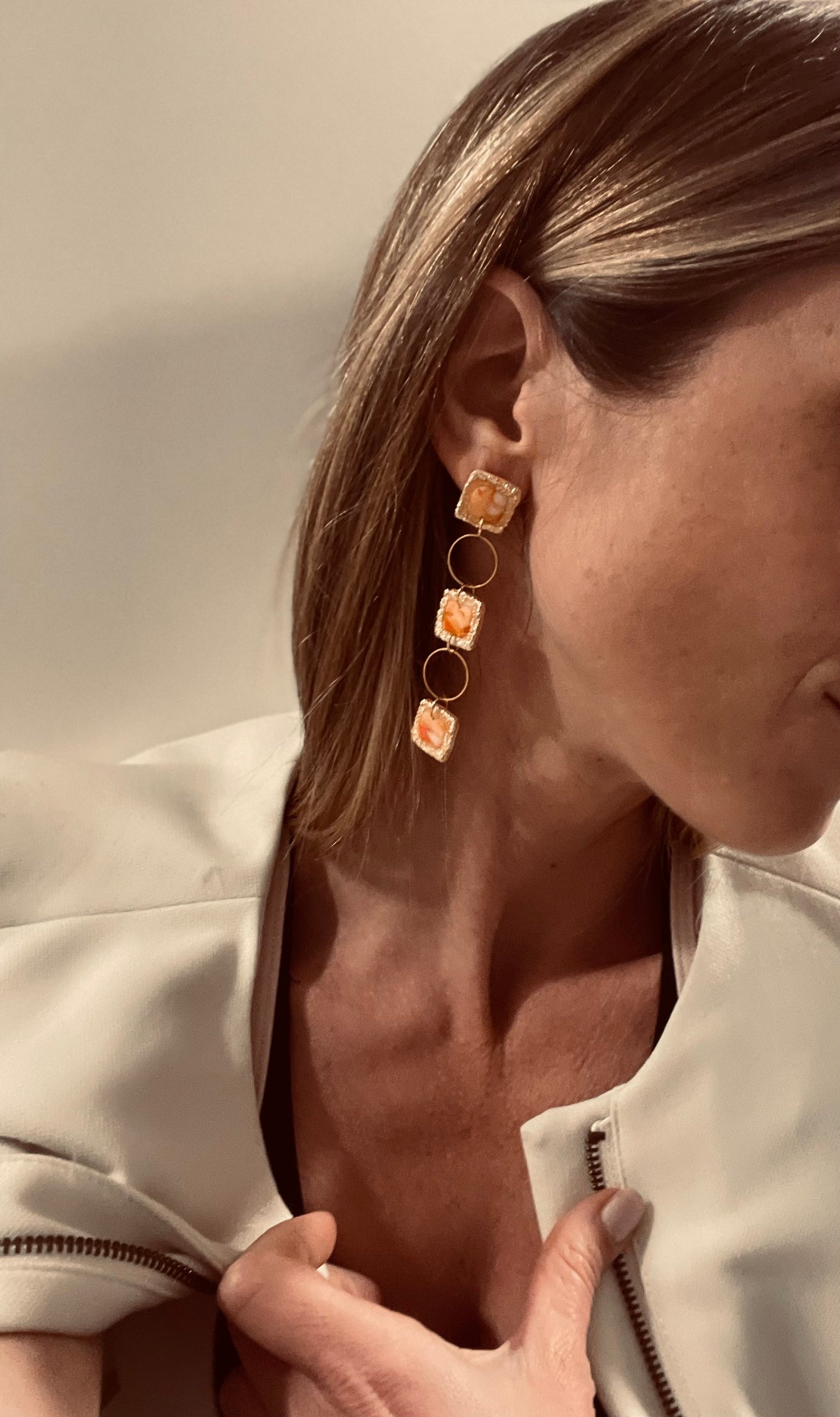Boucles d’oreille POPPY MONA