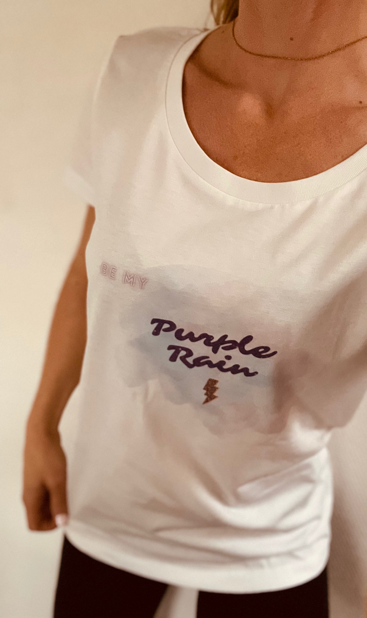 Pack Tot bag Vibes et Tshirt Purple Rain