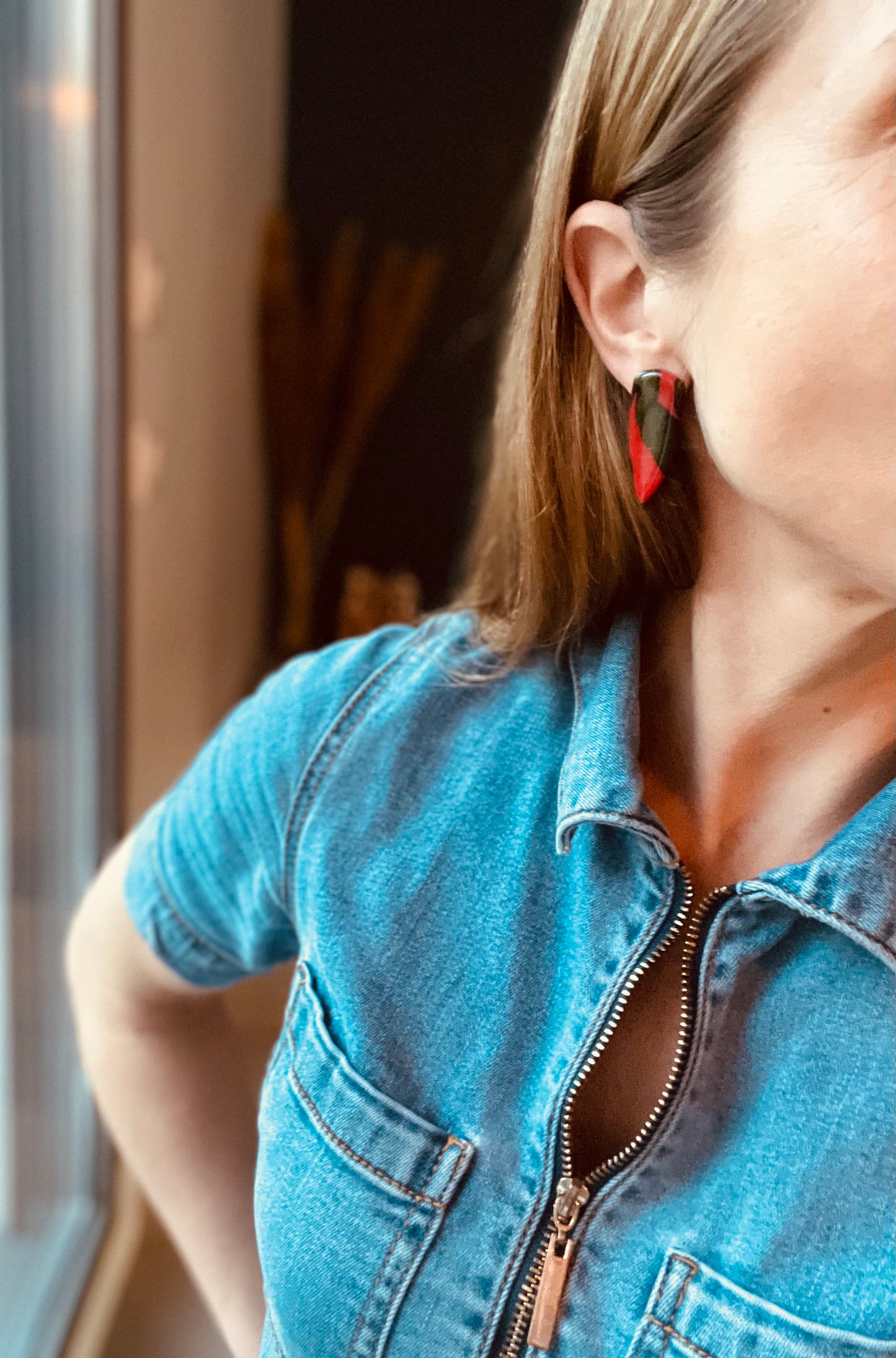 Boucles d’oreille LADY-BUG
