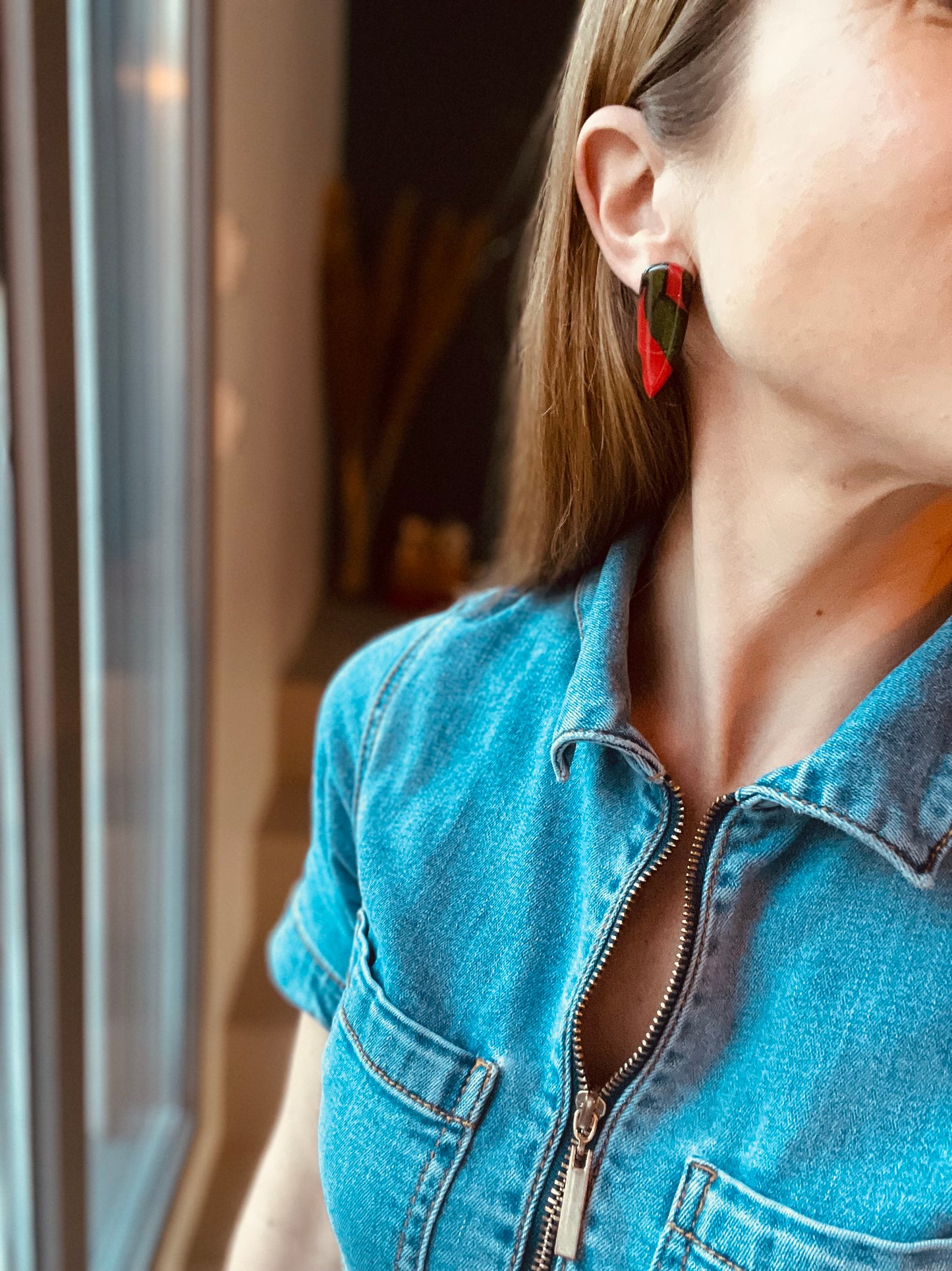Boucles d’oreille LADY-BUG