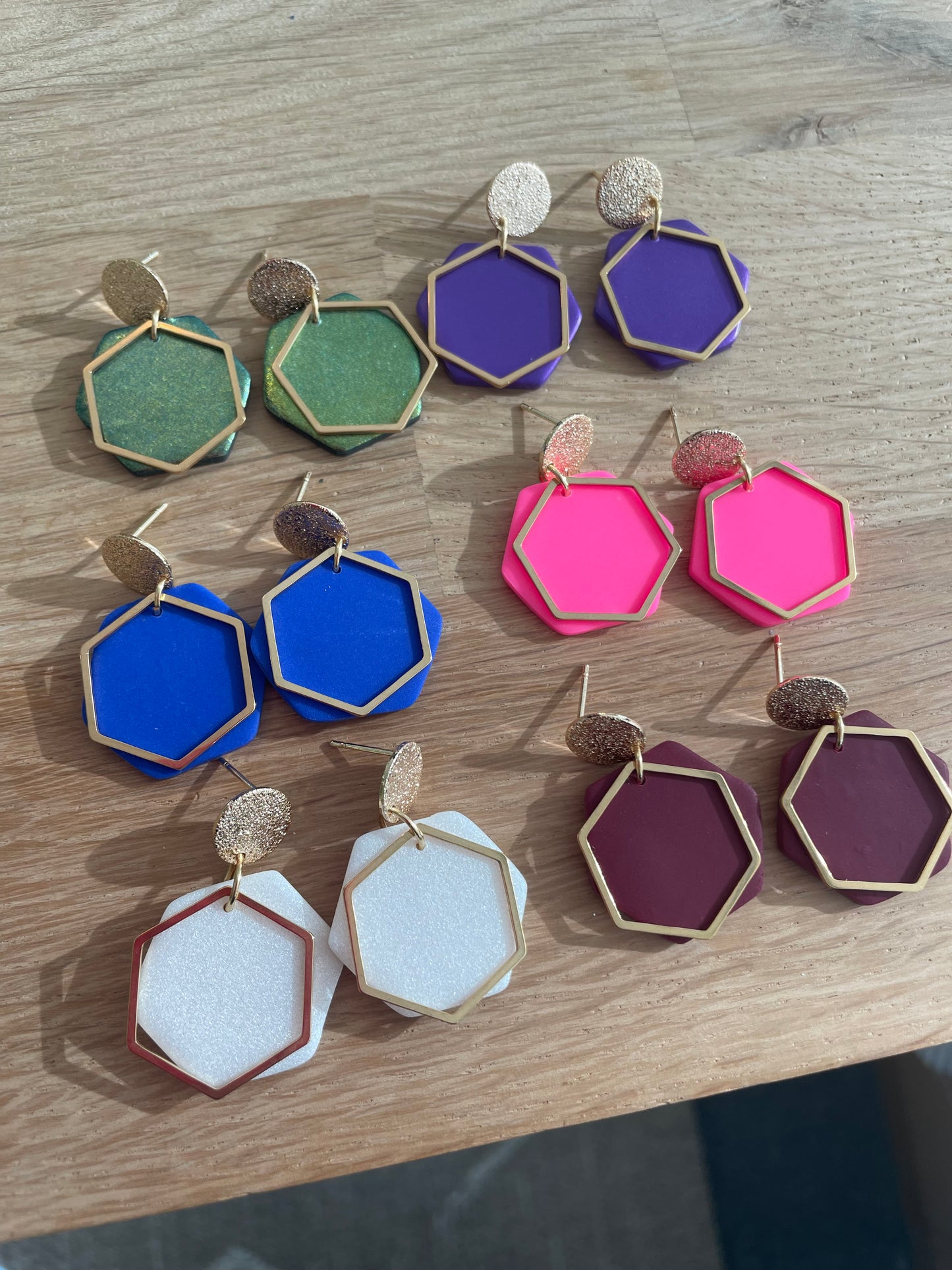 Boucles d'oreille TIME SQUARE