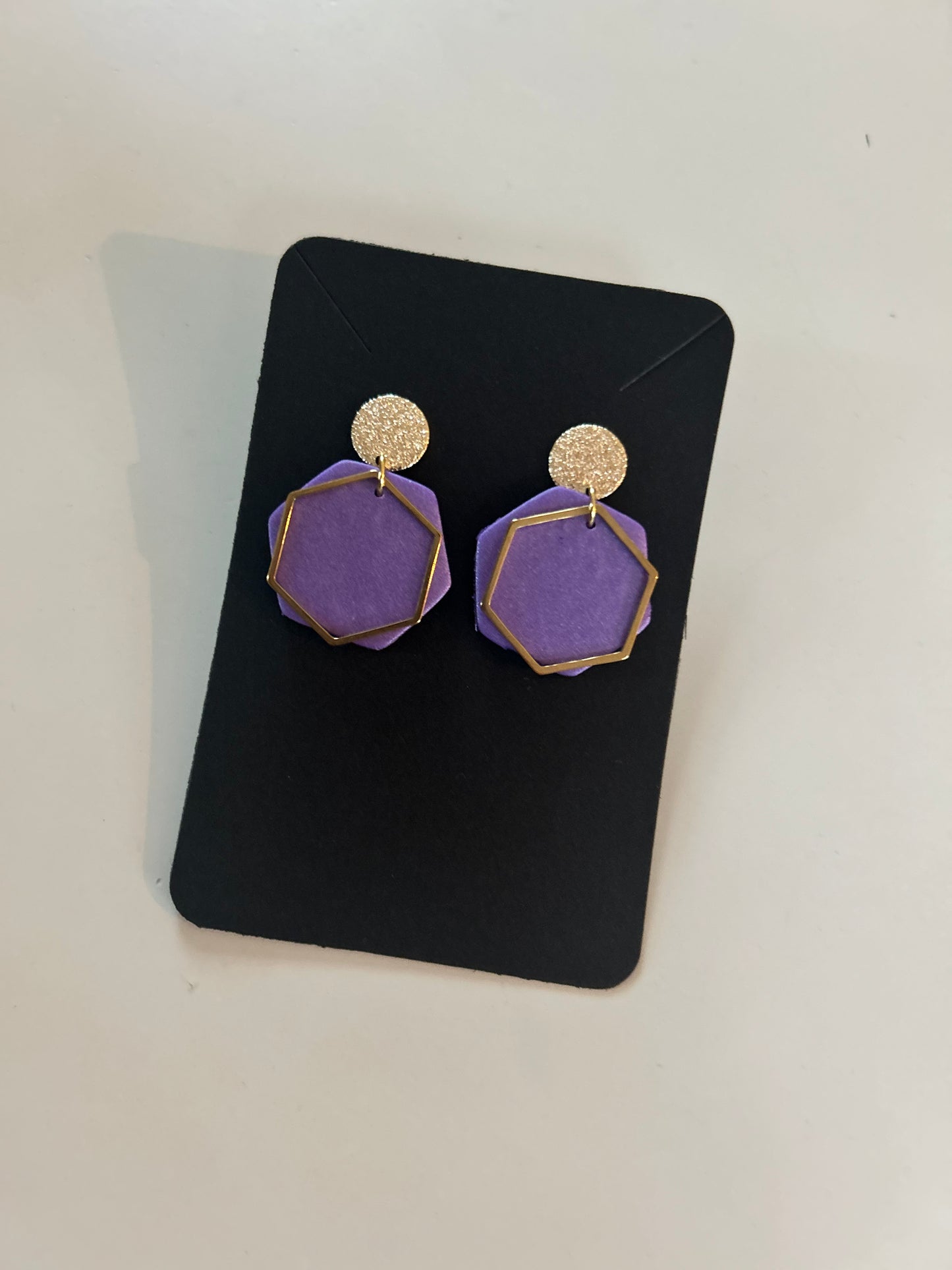 Boucles d’oreilles PURPLE MANIA
