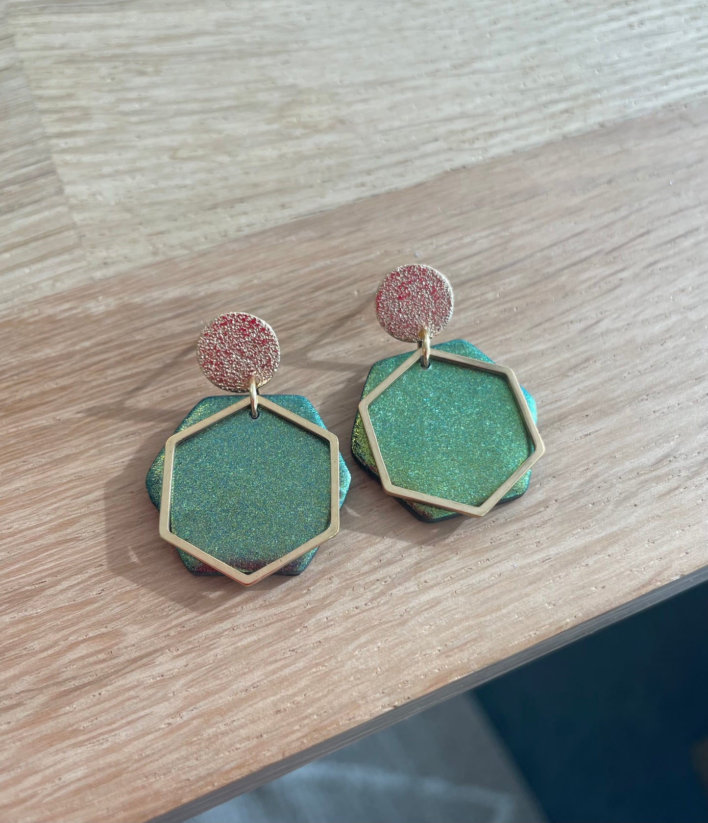 Boucles d'oreille TIME SQUARE
