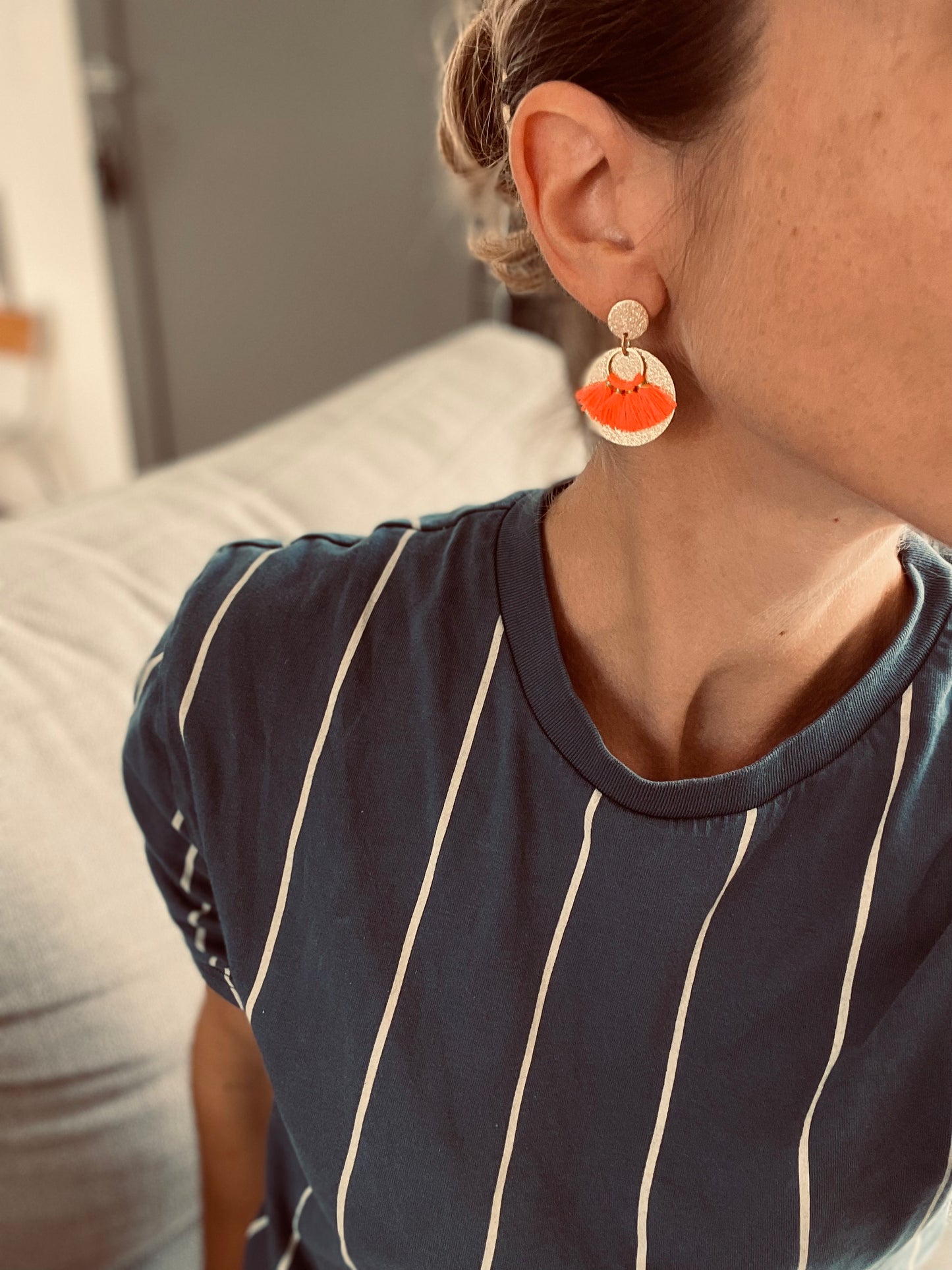 Boucles d'oreille Fluffy