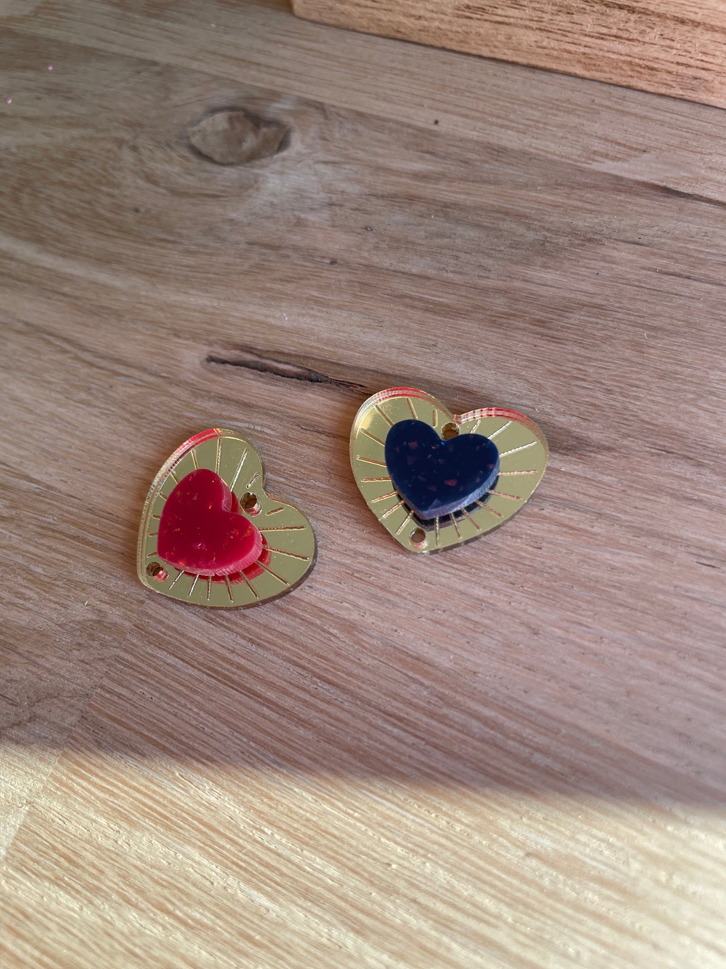 Boucles d'oreille HEART OF GLASS
