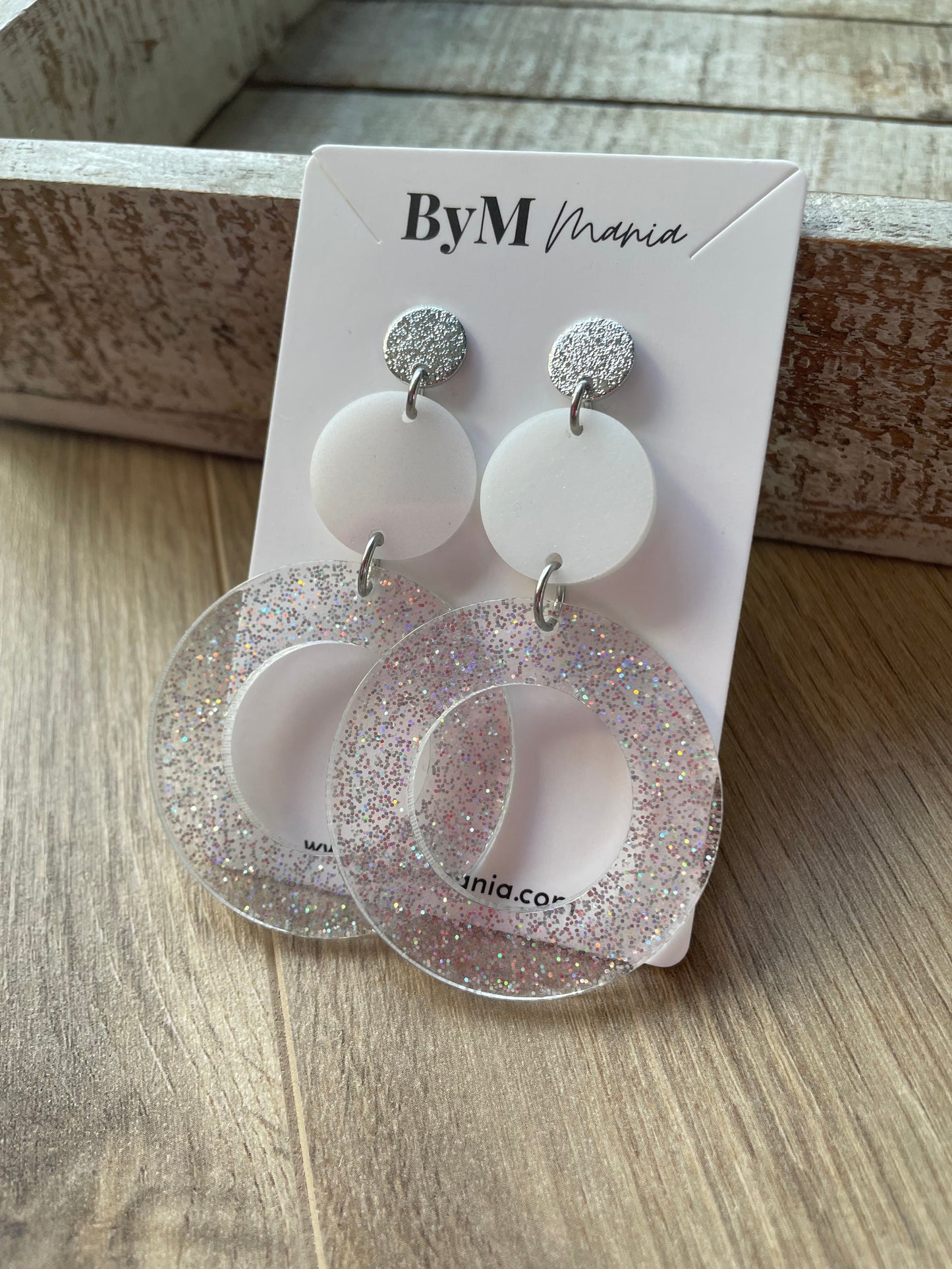 Boucles d’oreille LILI (argent et gold)