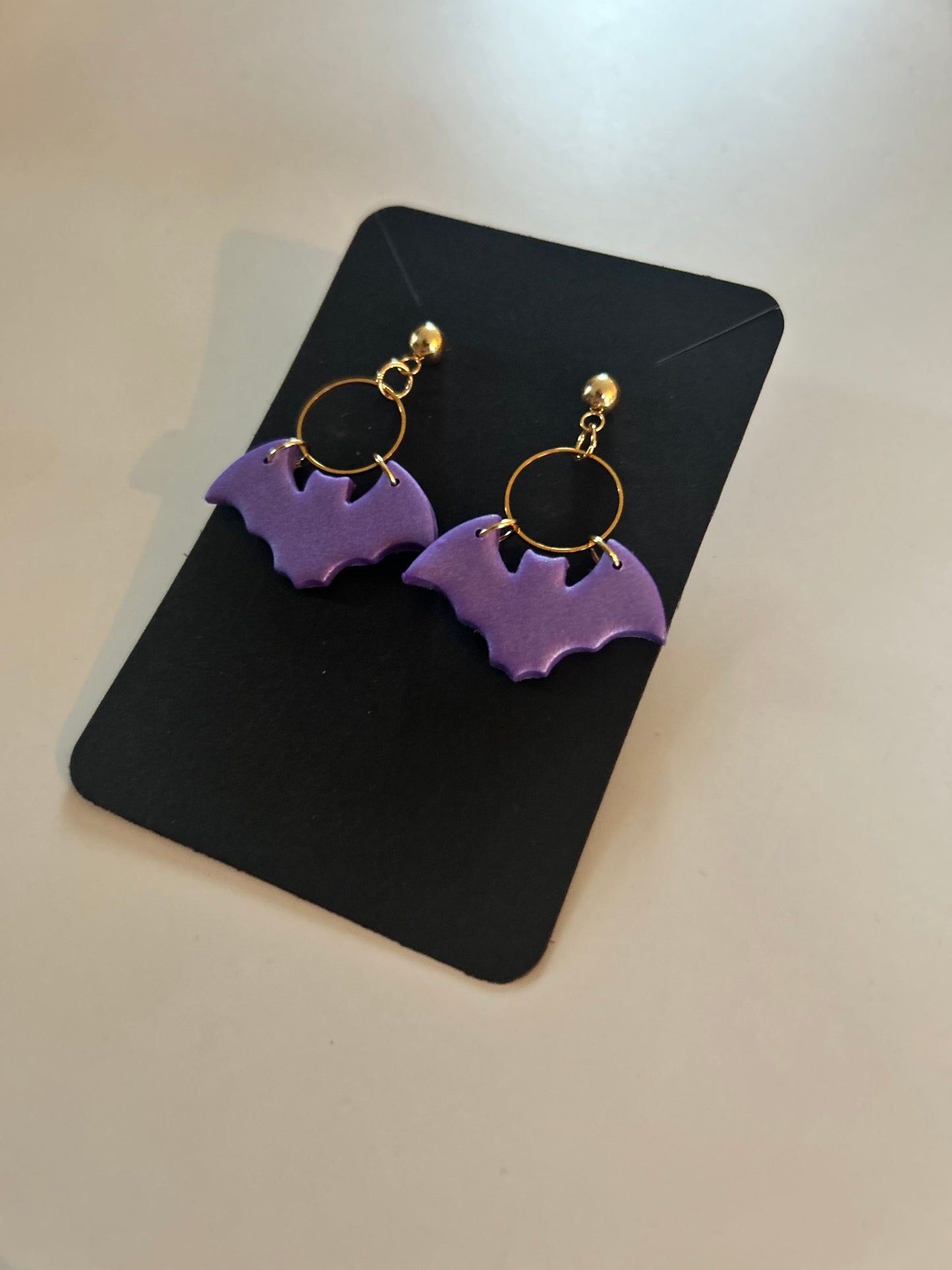 Boucles d’oreilles PURPLE MANIA