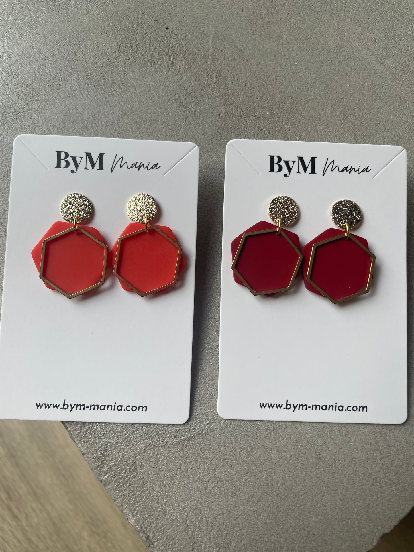 Boucles d'oreille TIME SQUARE
