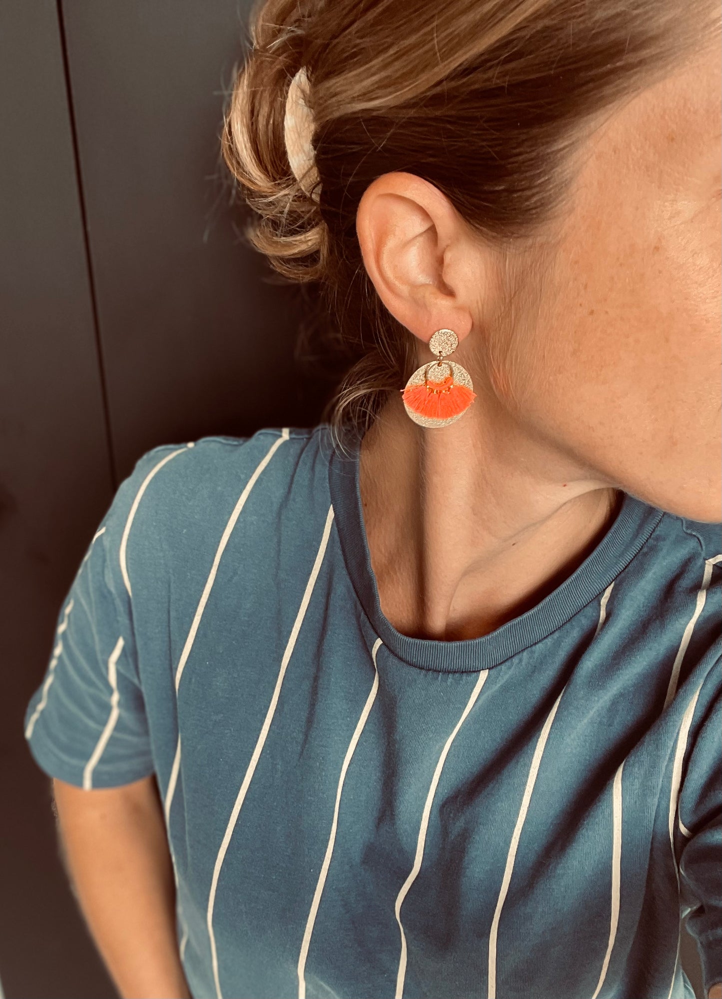 Boucles d'oreille Fluffy