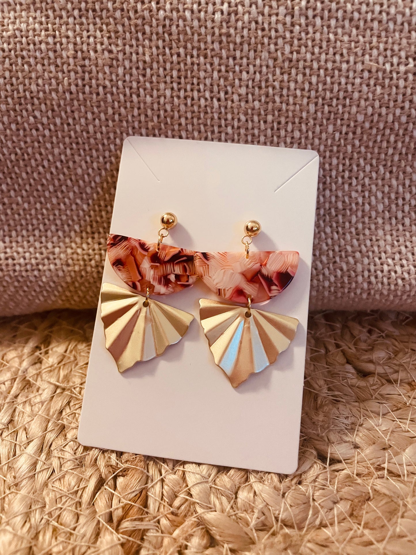 Boucles d'oreille Charlie