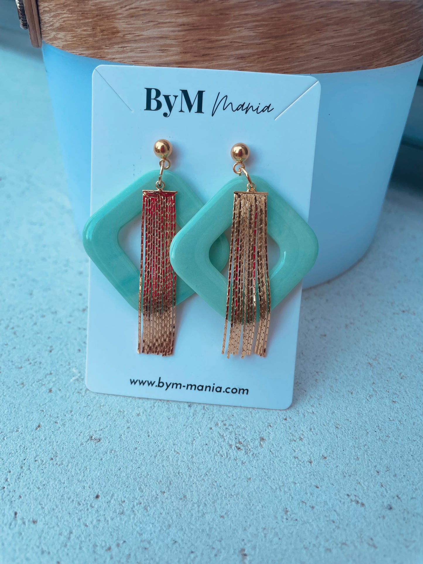 Boucles d'oreille Mint