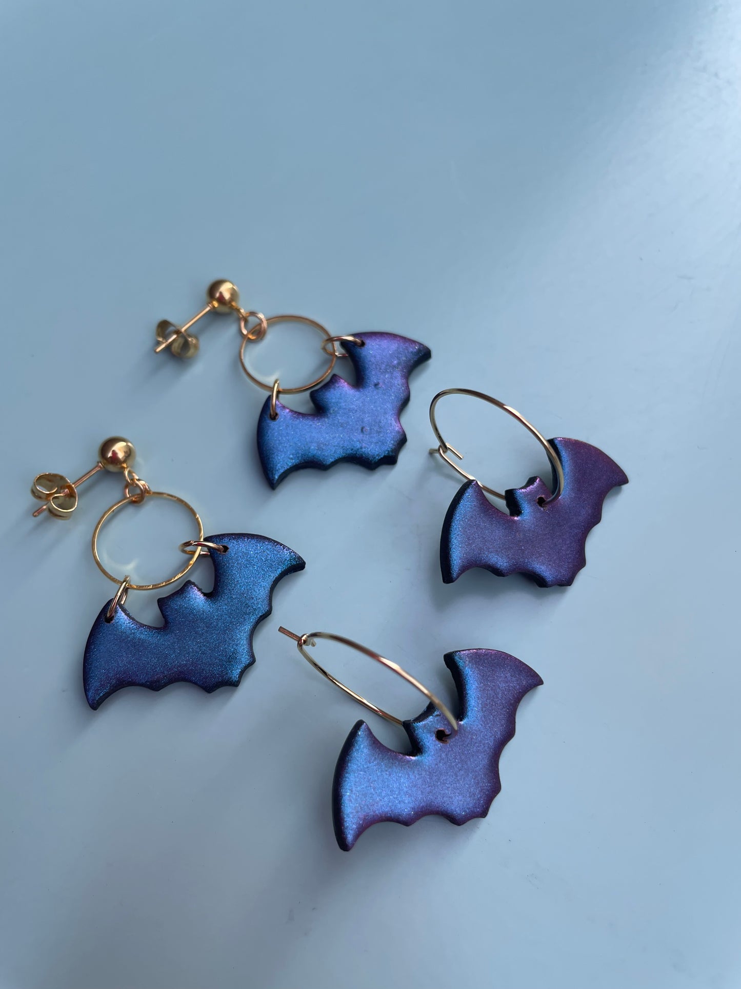 Boucles d’oreille Batgirl