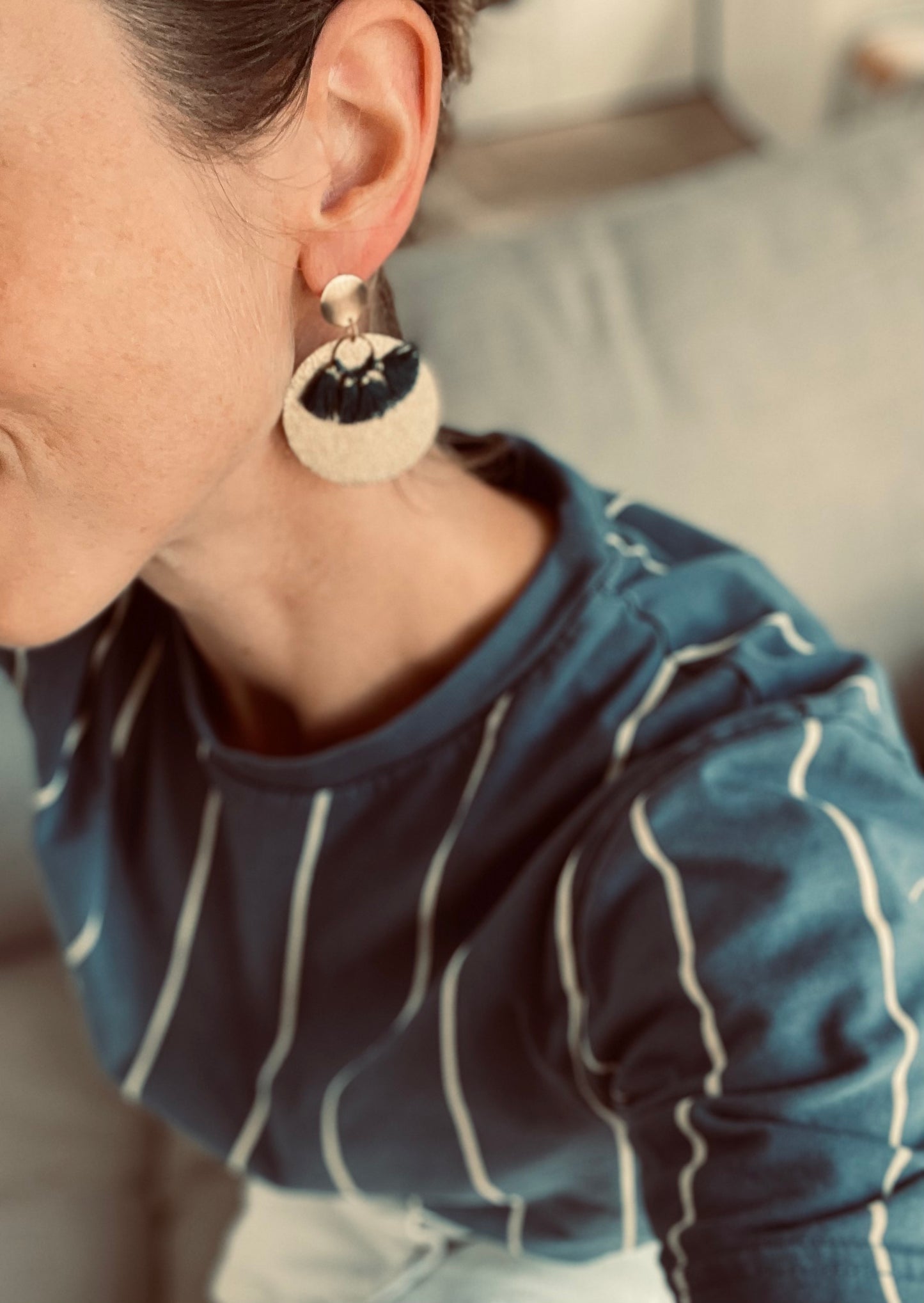 Boucles d'oreille Fluffy