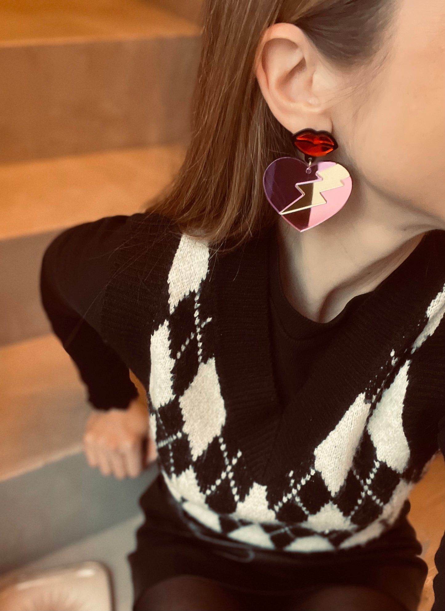 Boucles d’oreille FRENCH KISS