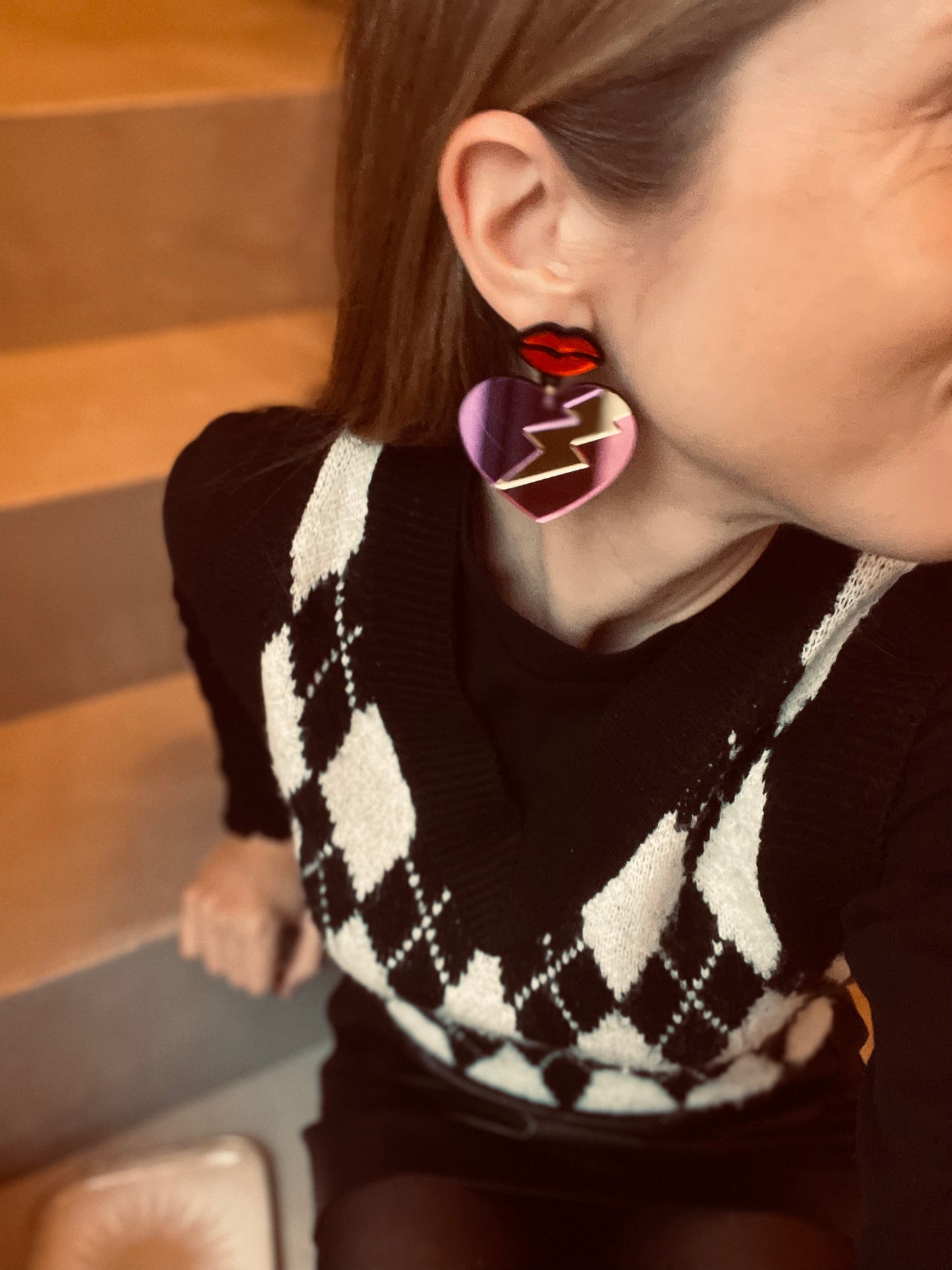 Boucles d’oreille FRENCH KISS