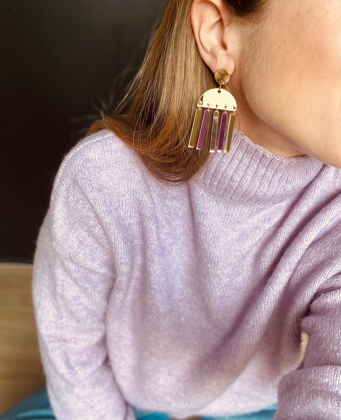 Boucles d’oreille JELLYFISH