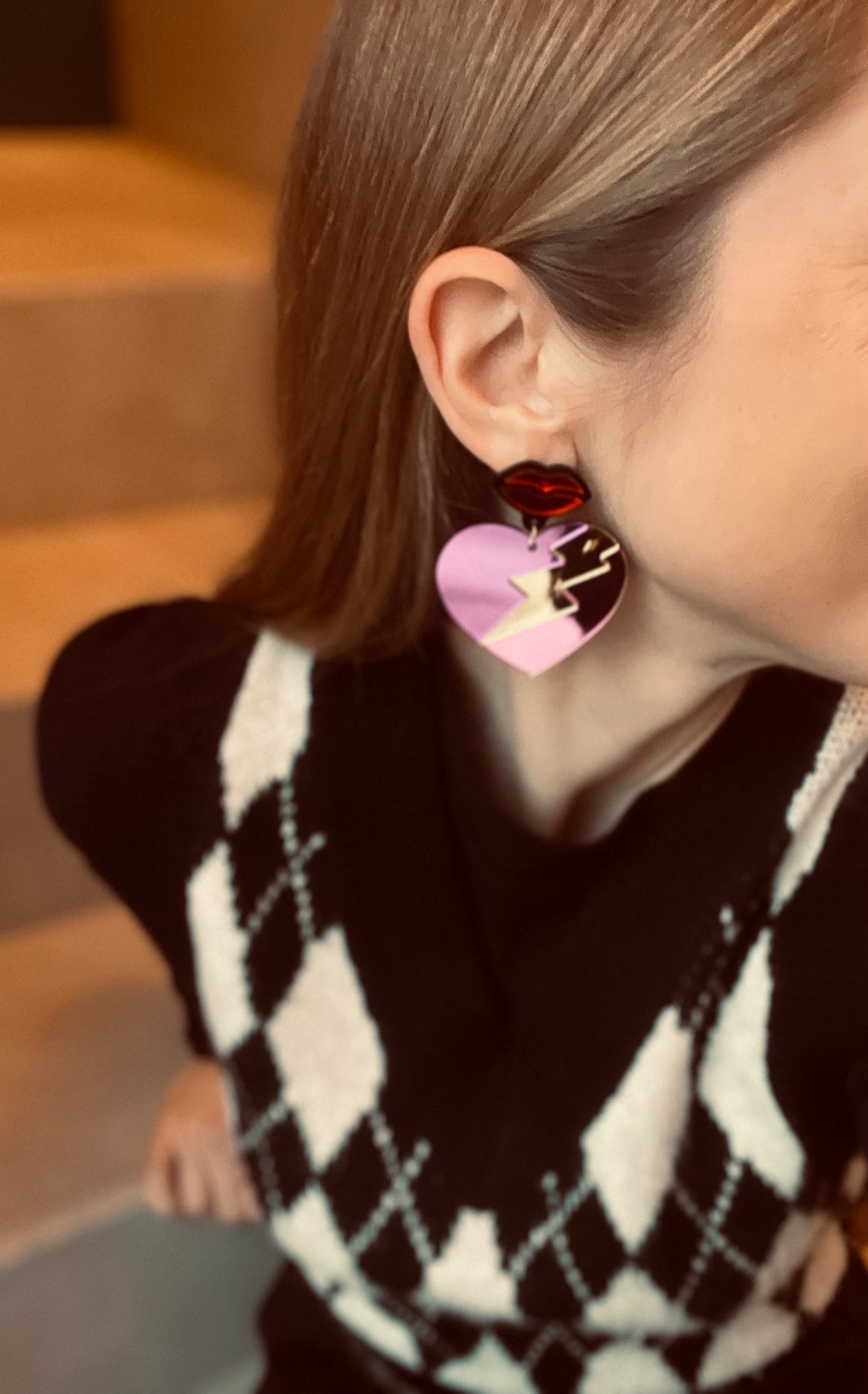 Boucles d’oreille FRENCH KISS