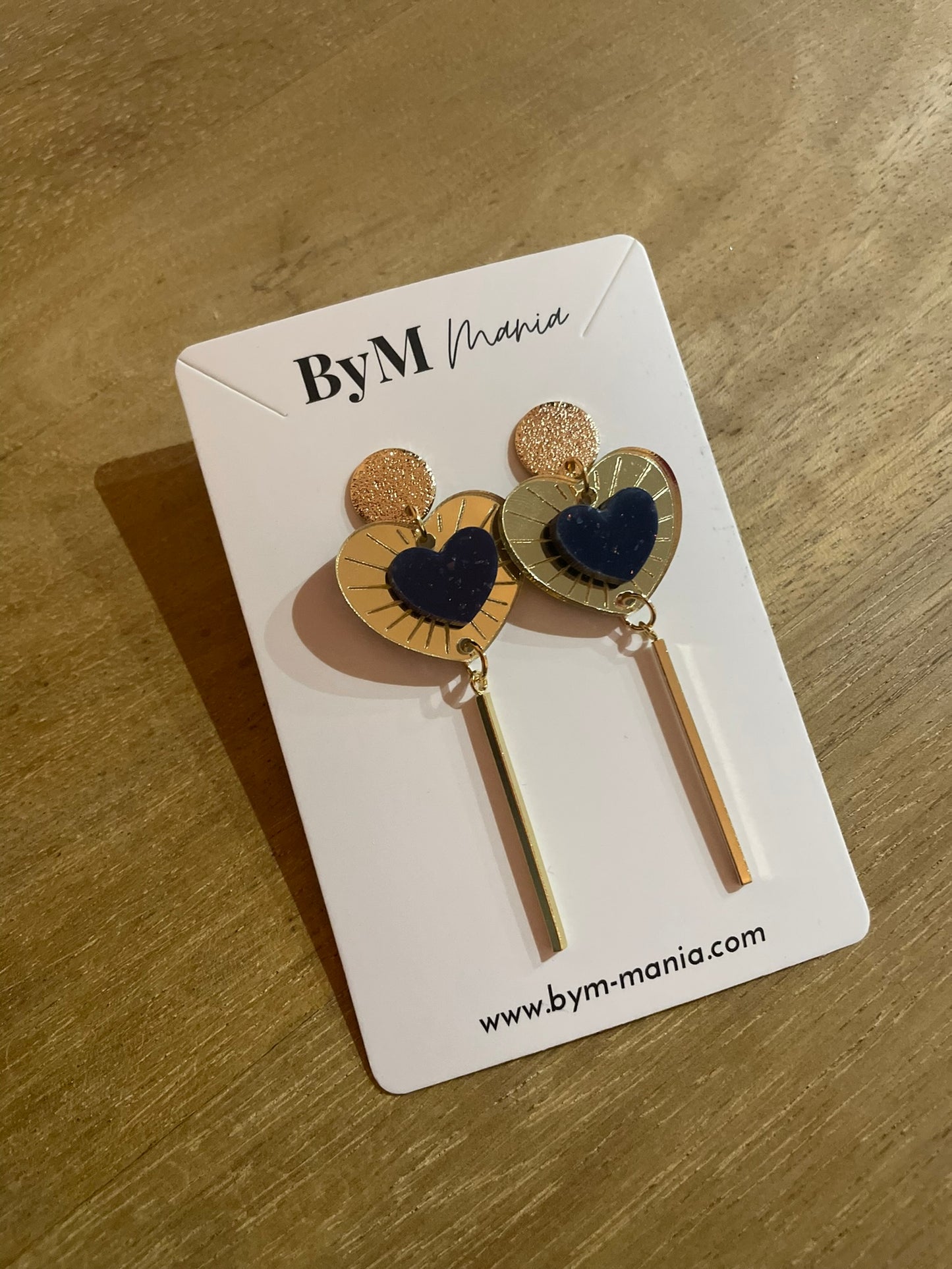 Boucles d'oreille HEART OF GLASS