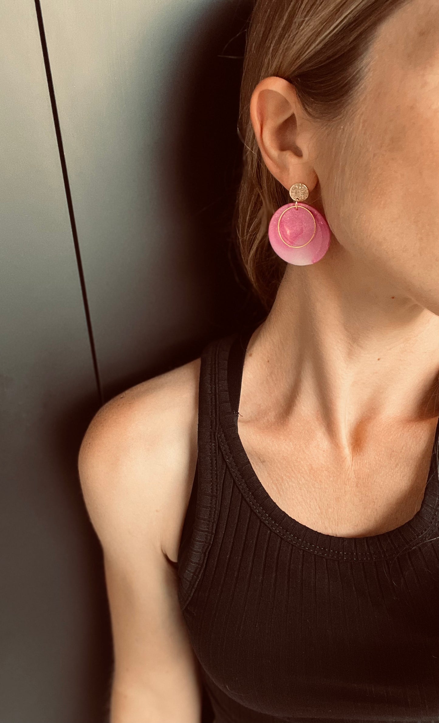 Boucles d’oreille Candy Ronde