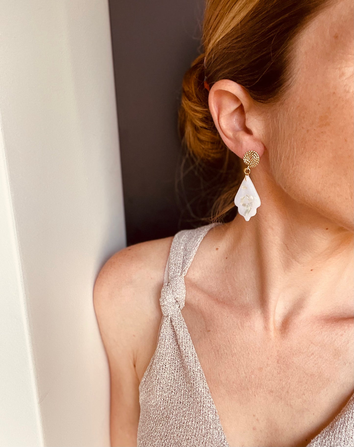 Boucles d'oreille Pearl