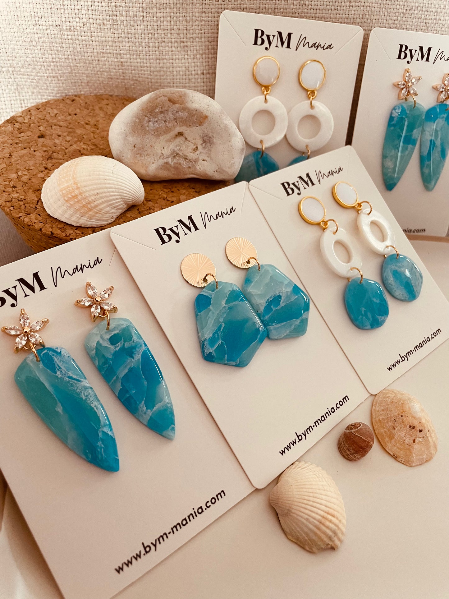 Boucles d'oreille Seaside