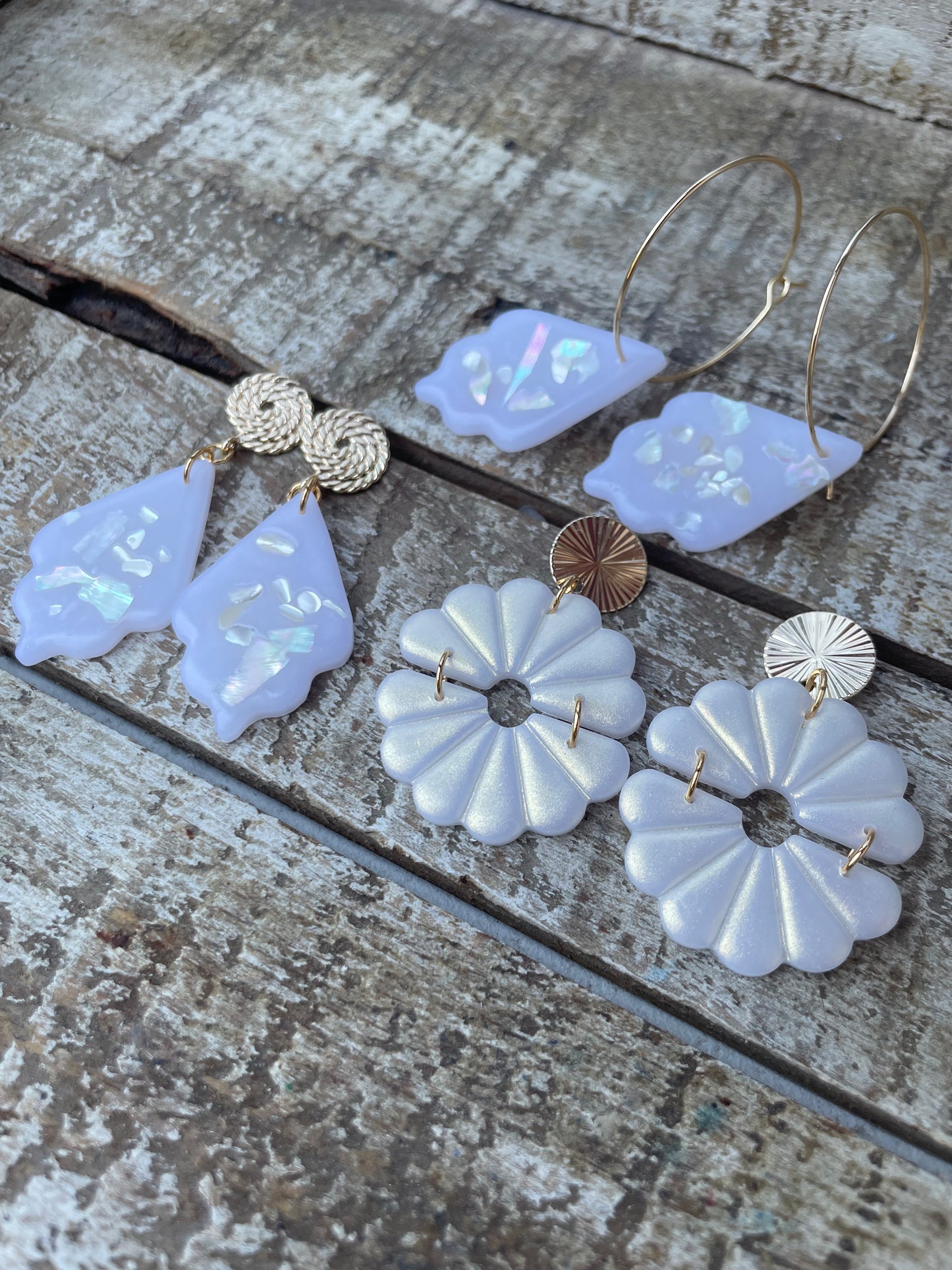 Boucles d'oreille Pearl