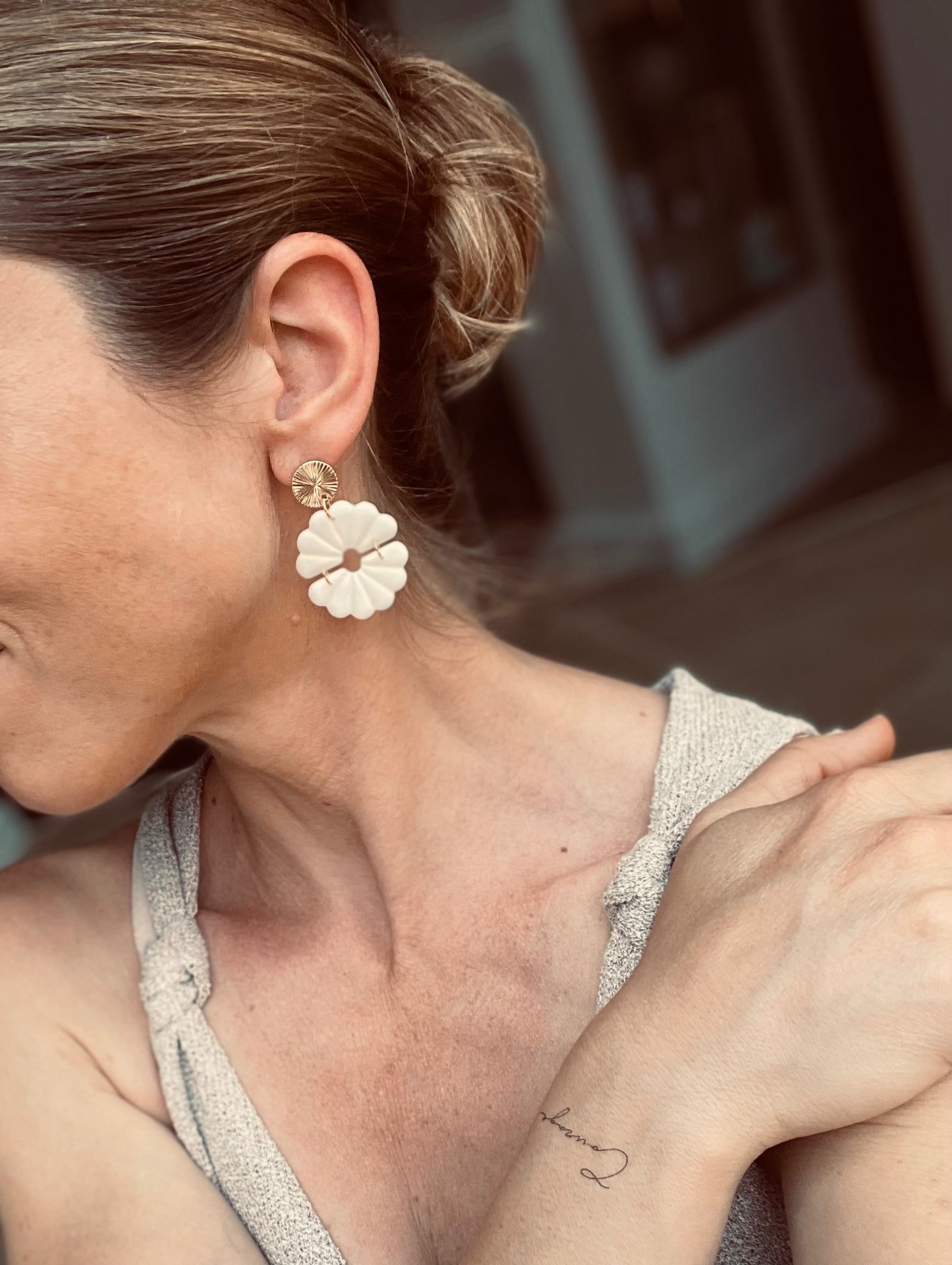 Boucles d'oreille Pearl