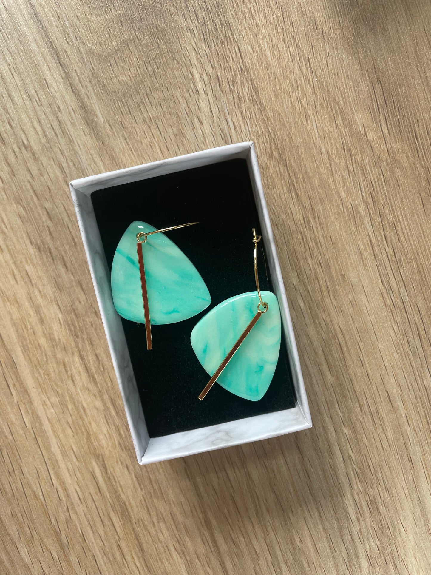 Boucles d'oreille Mint