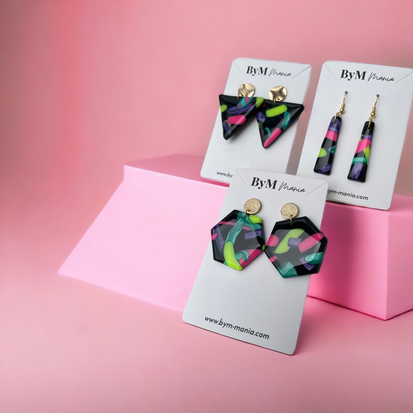 Boucles d’oreille Neon