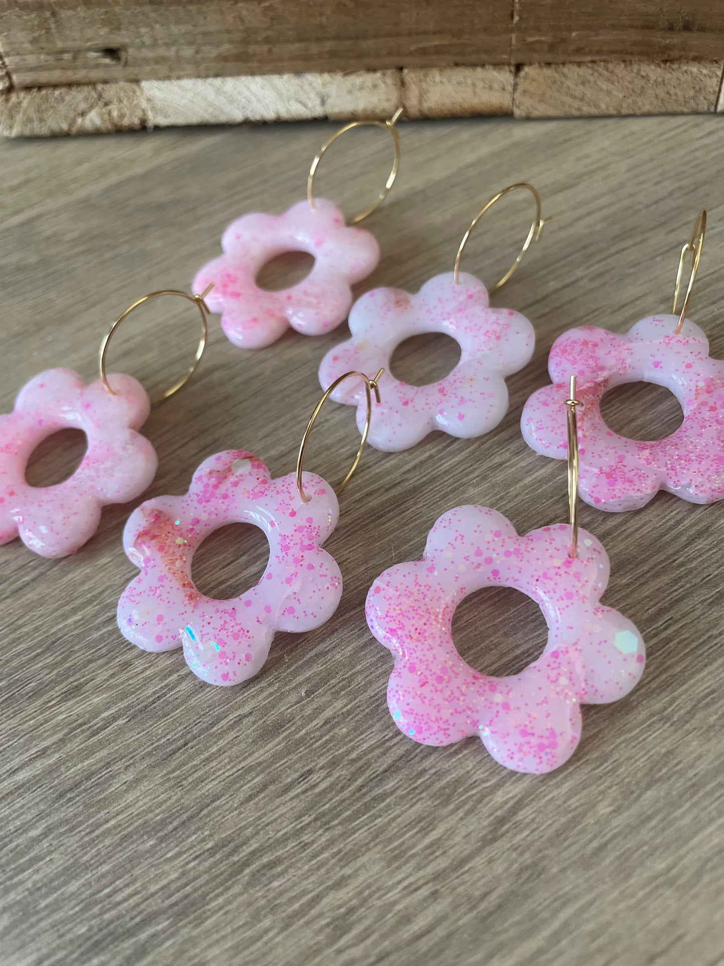 Boucles Créoles Flower Power