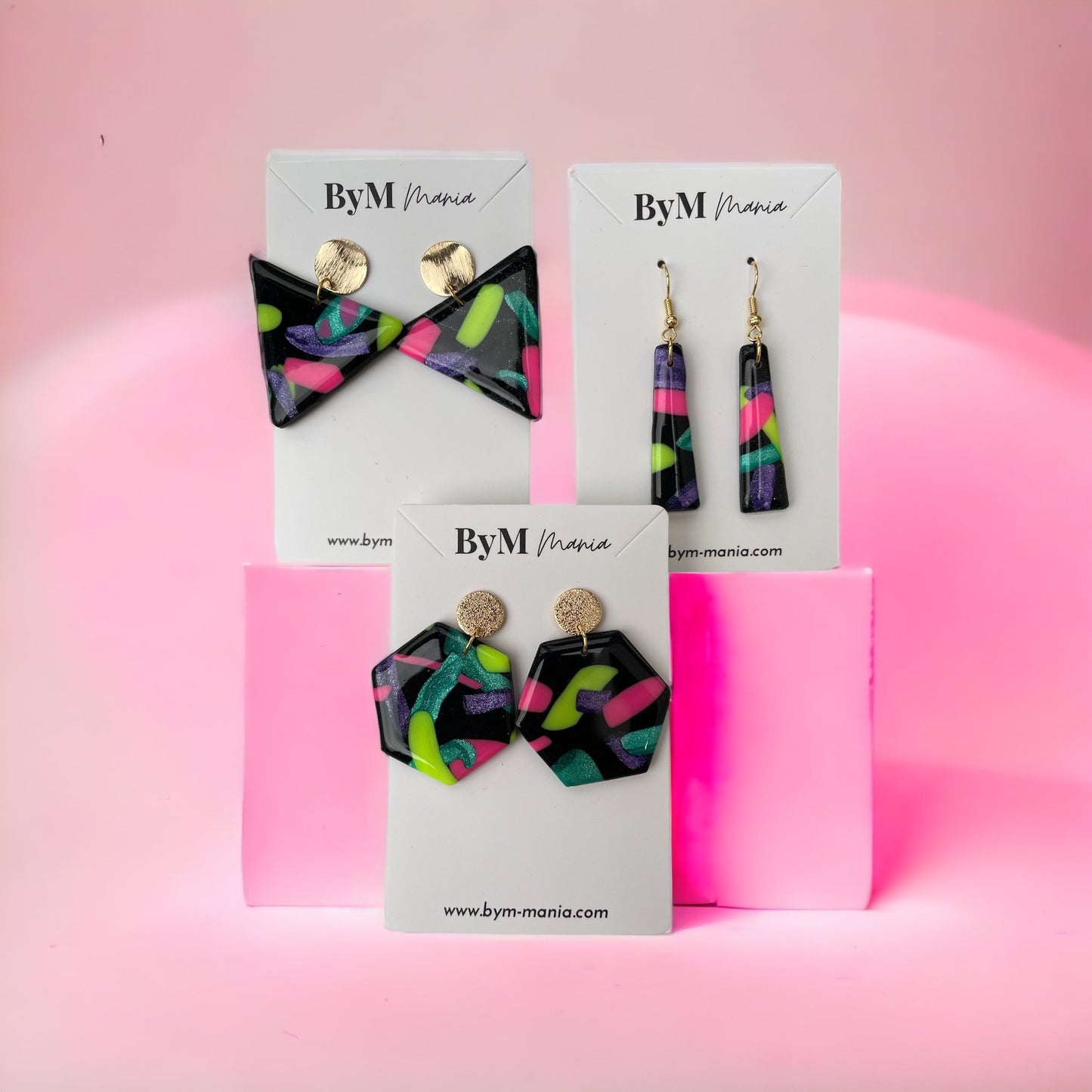 Boucles d’oreille Neon