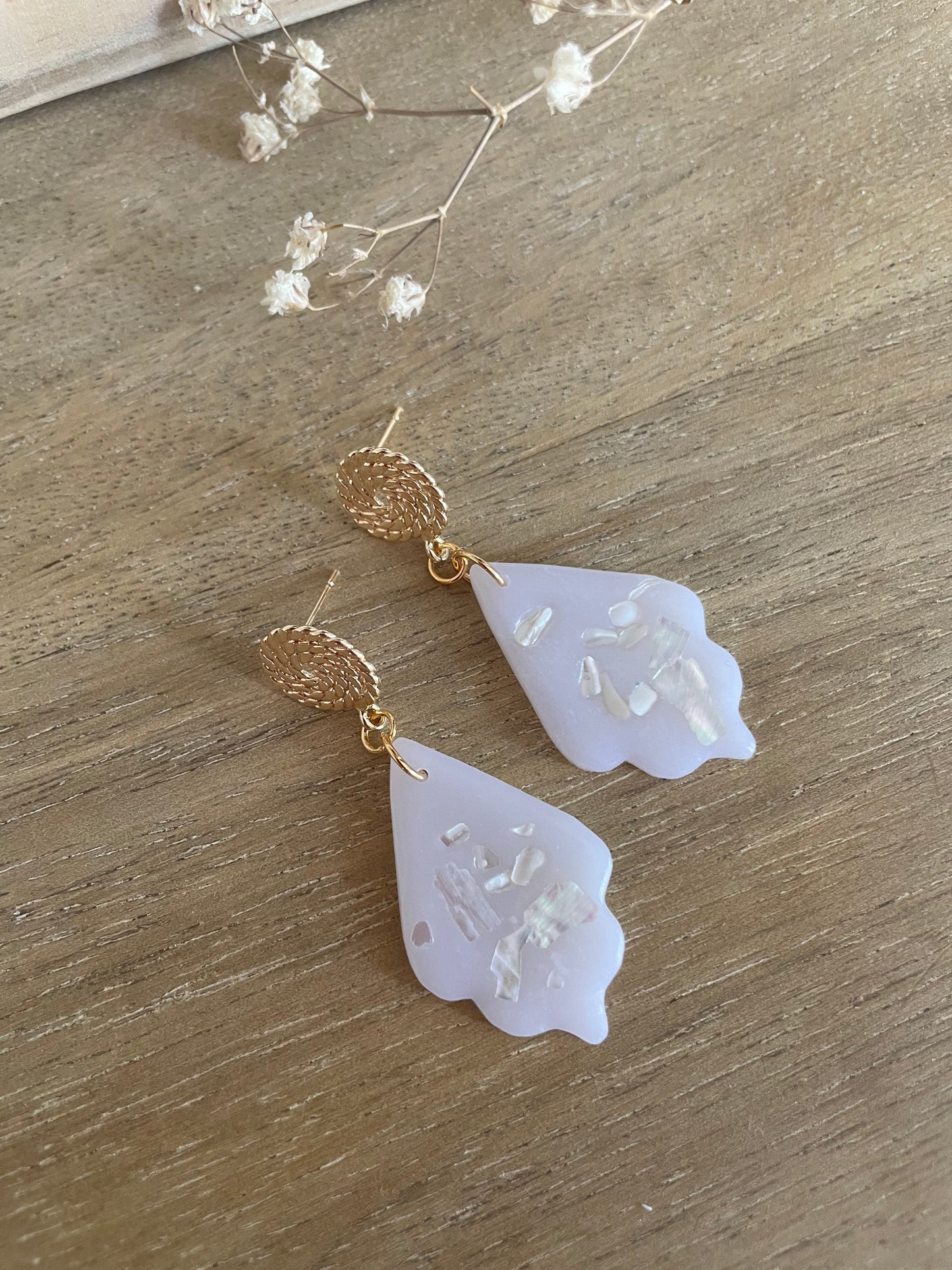 Boucles d'oreille Pearl