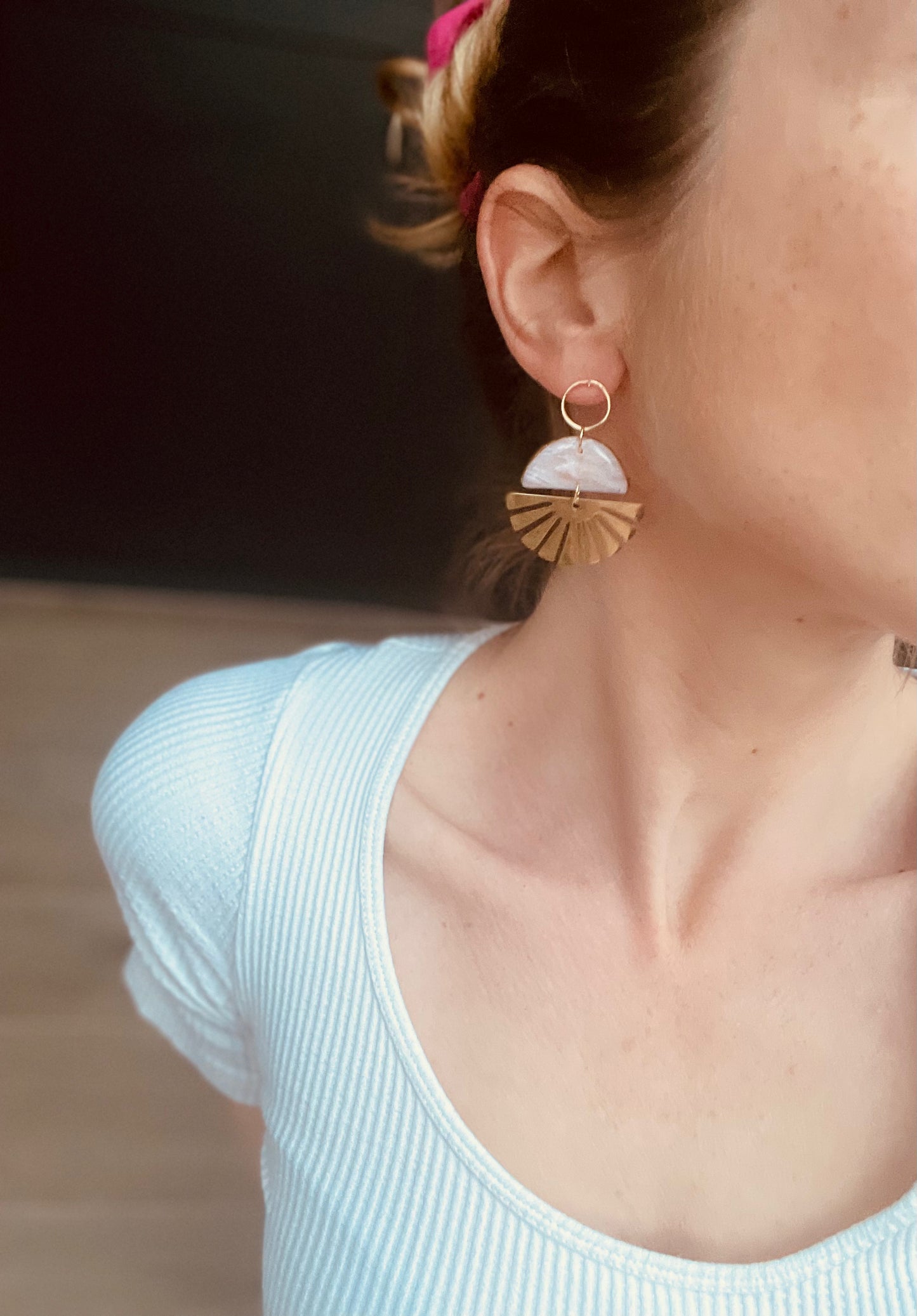 Boucles d'oreille Muse