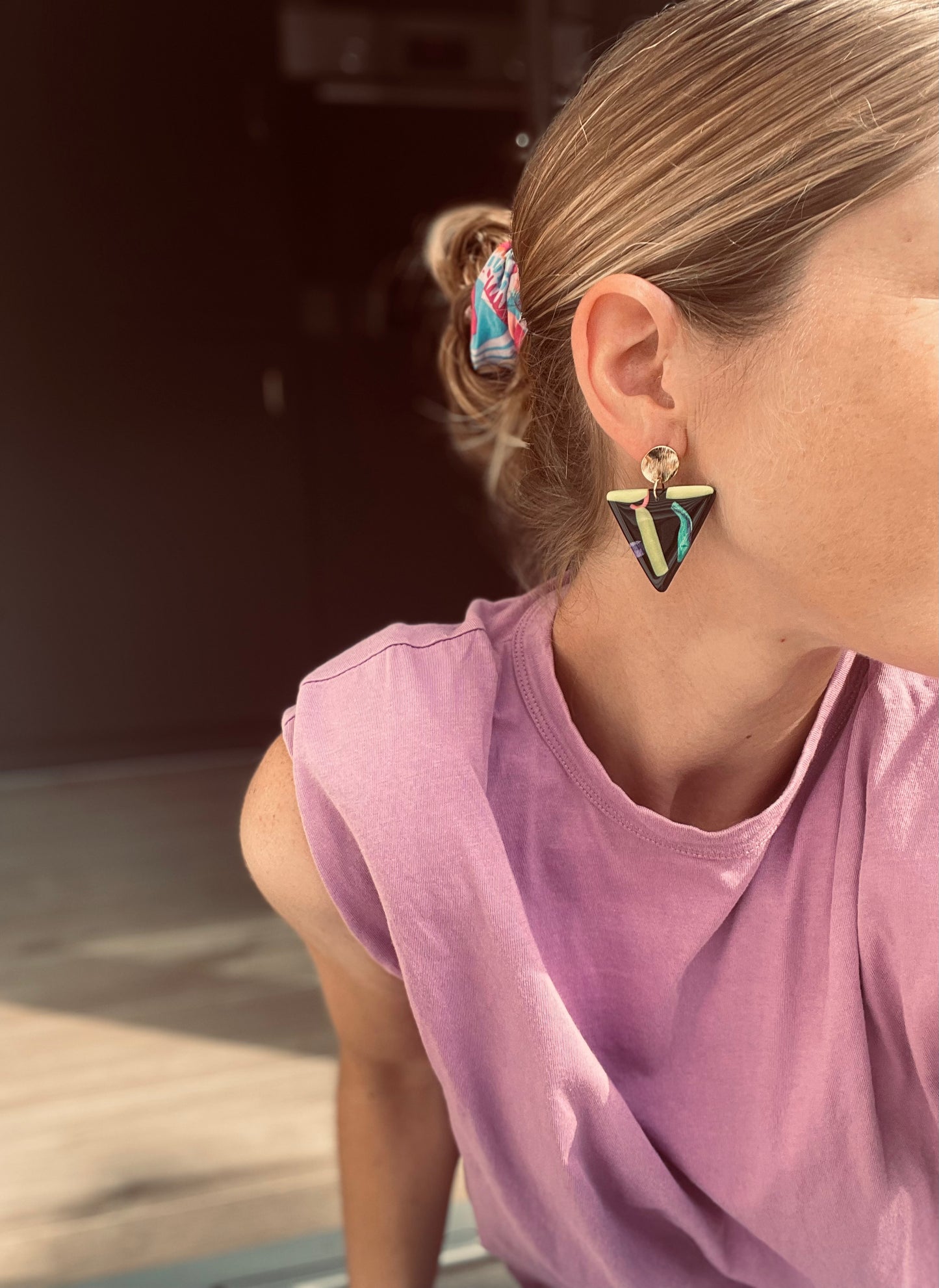 Boucles d’oreille Neon