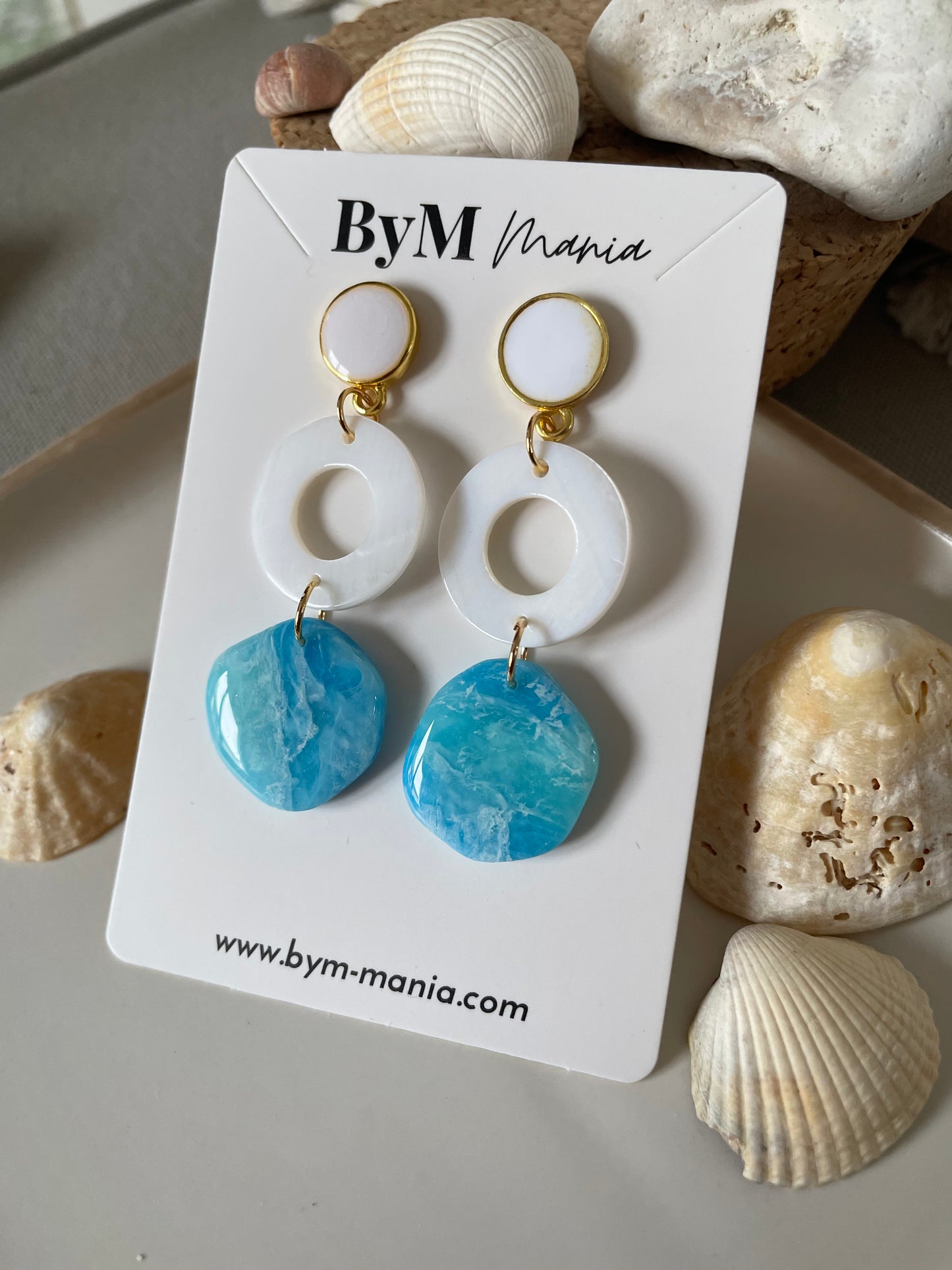 Boucles d'oreille Seaside