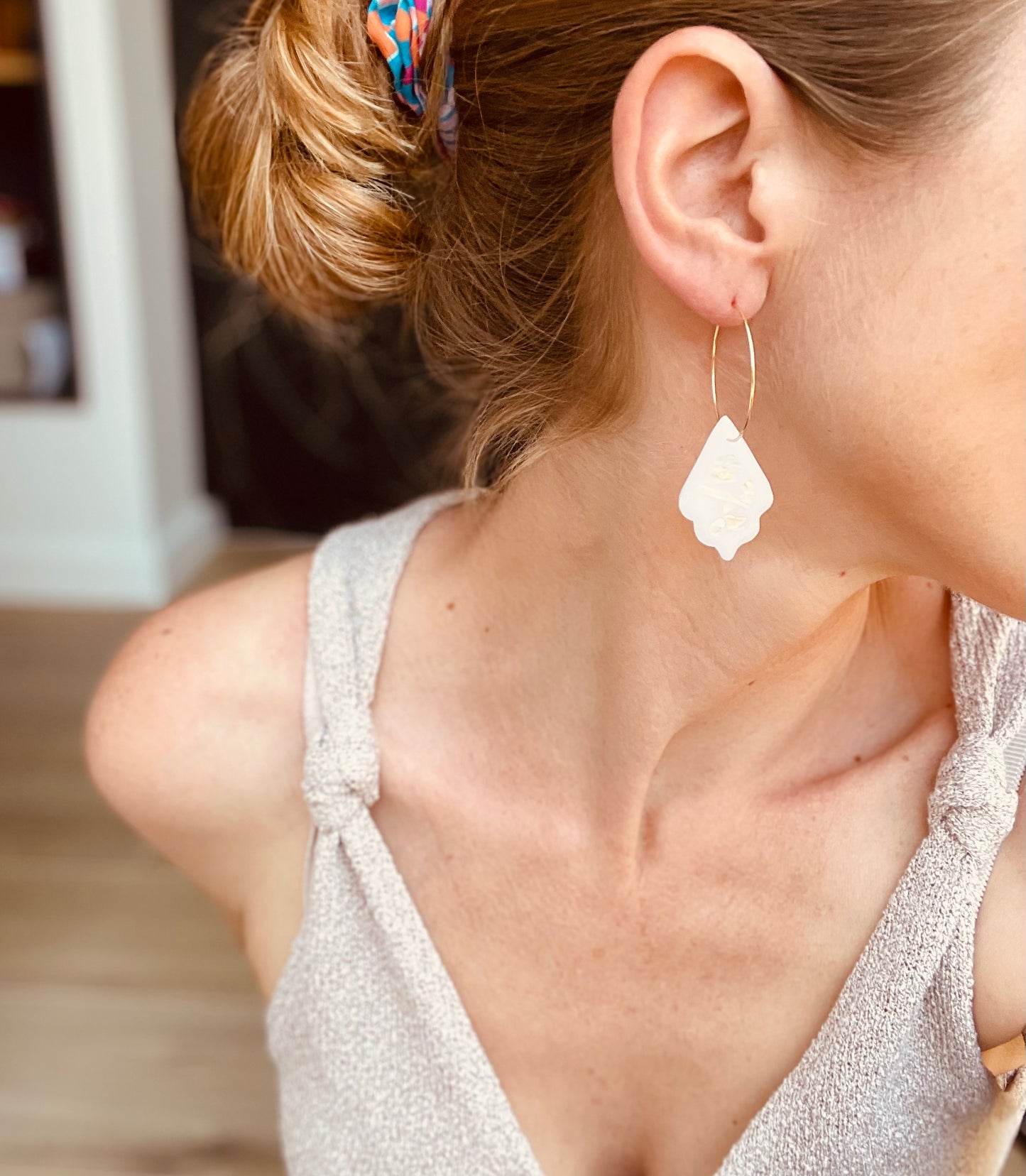 Boucles d'oreille Pearl